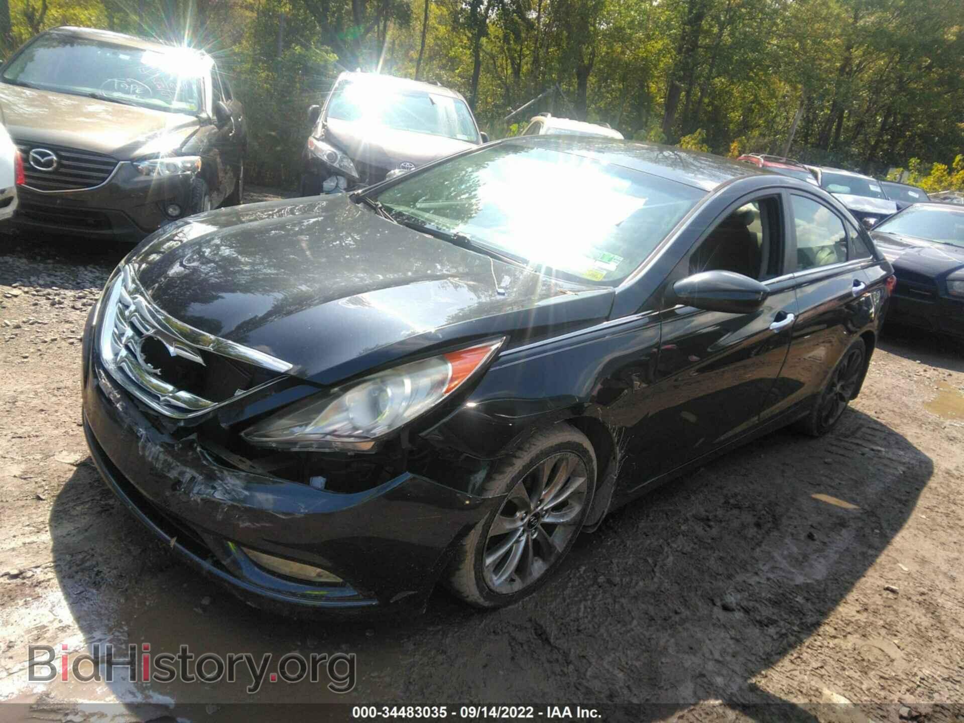 2013 HYUNDAI SONATA - VIN: 5NPEC4ACXDH671861 - Фото 2