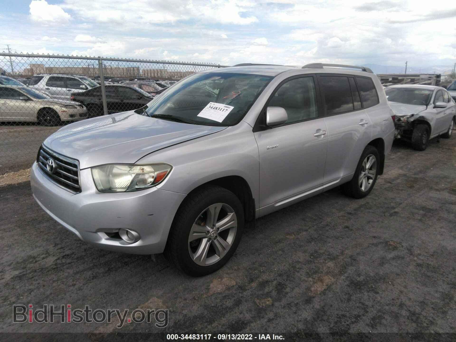 2009 TOYOTA HIGHLANDER - VIN: JTEES43A092129607 - Фото 2