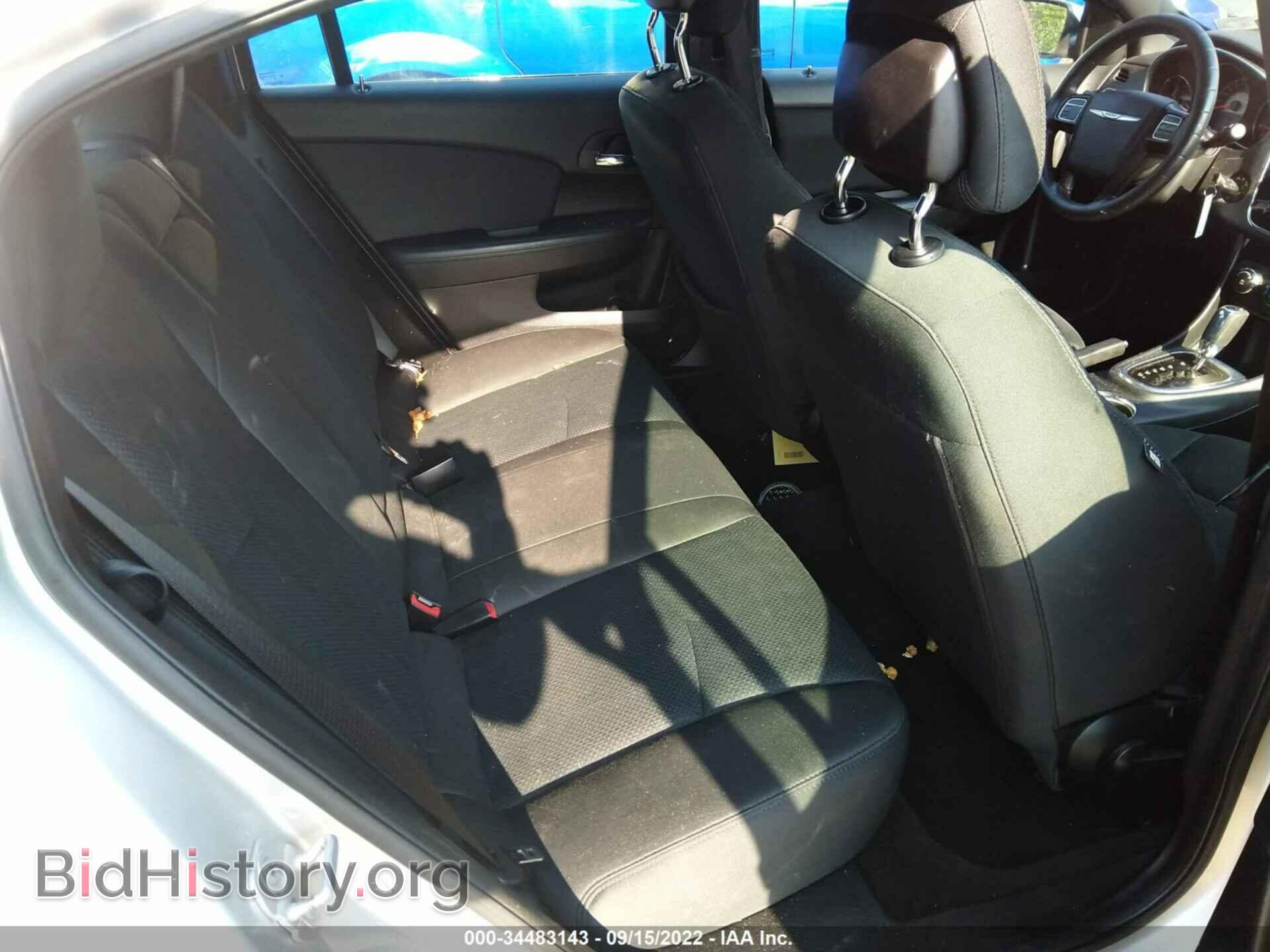 2012 CHRYSLER 200 - VIN: 1C3CCBAB0CN149360 - Фото 8