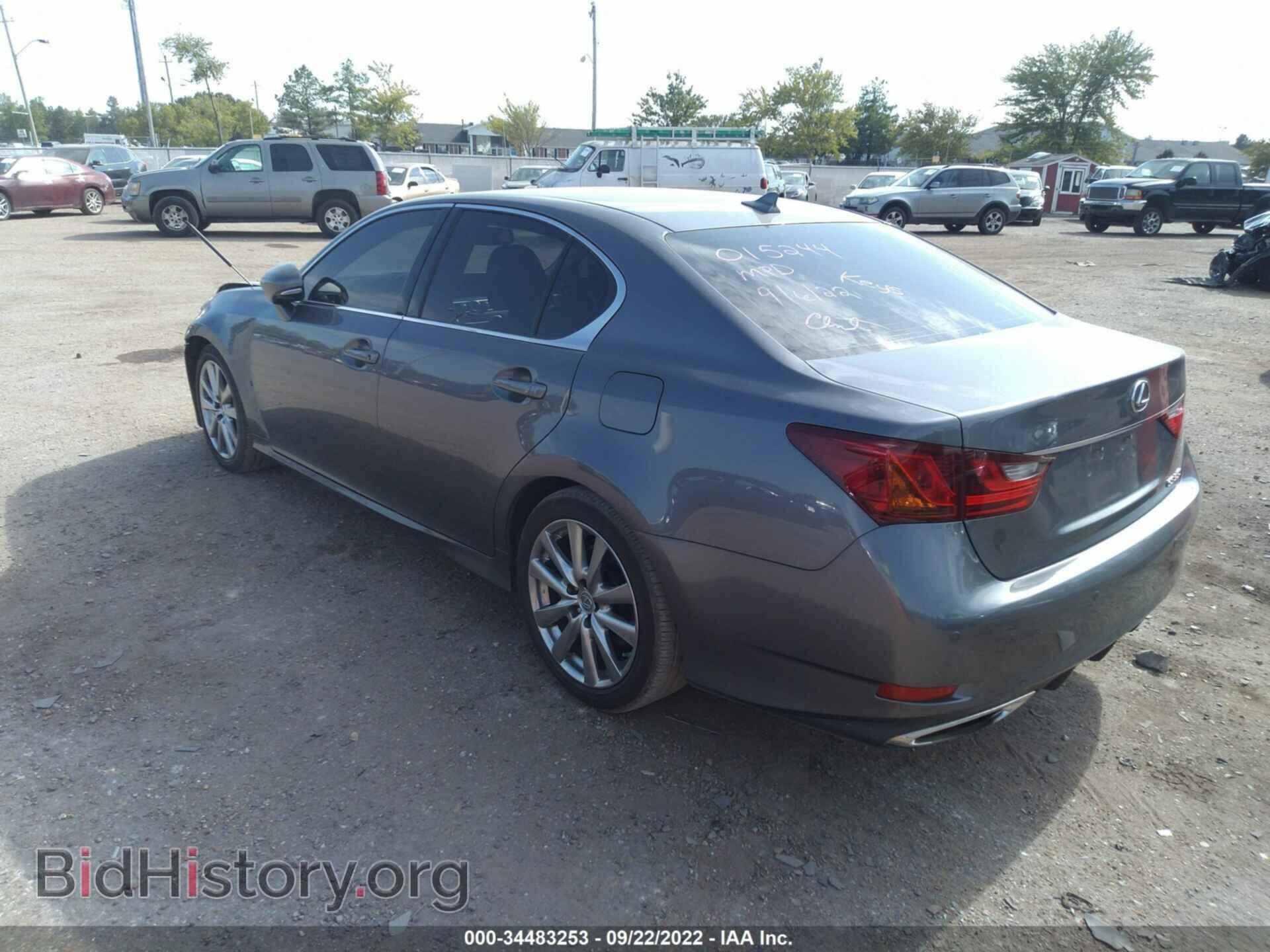 2013 LEXUS GS 350 - VIN: JTHBE1BL4D5015244 - Фото 3