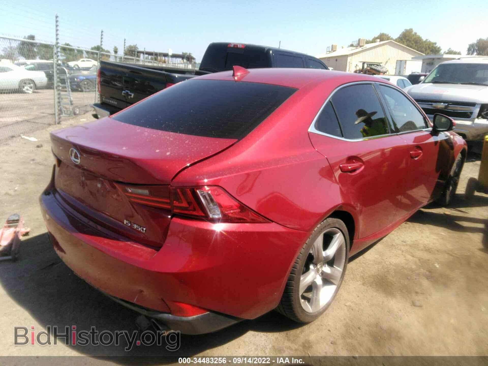 2014 LEXUS IS 350 - VIN: JTHBE1D23E5007643 - Фото 4