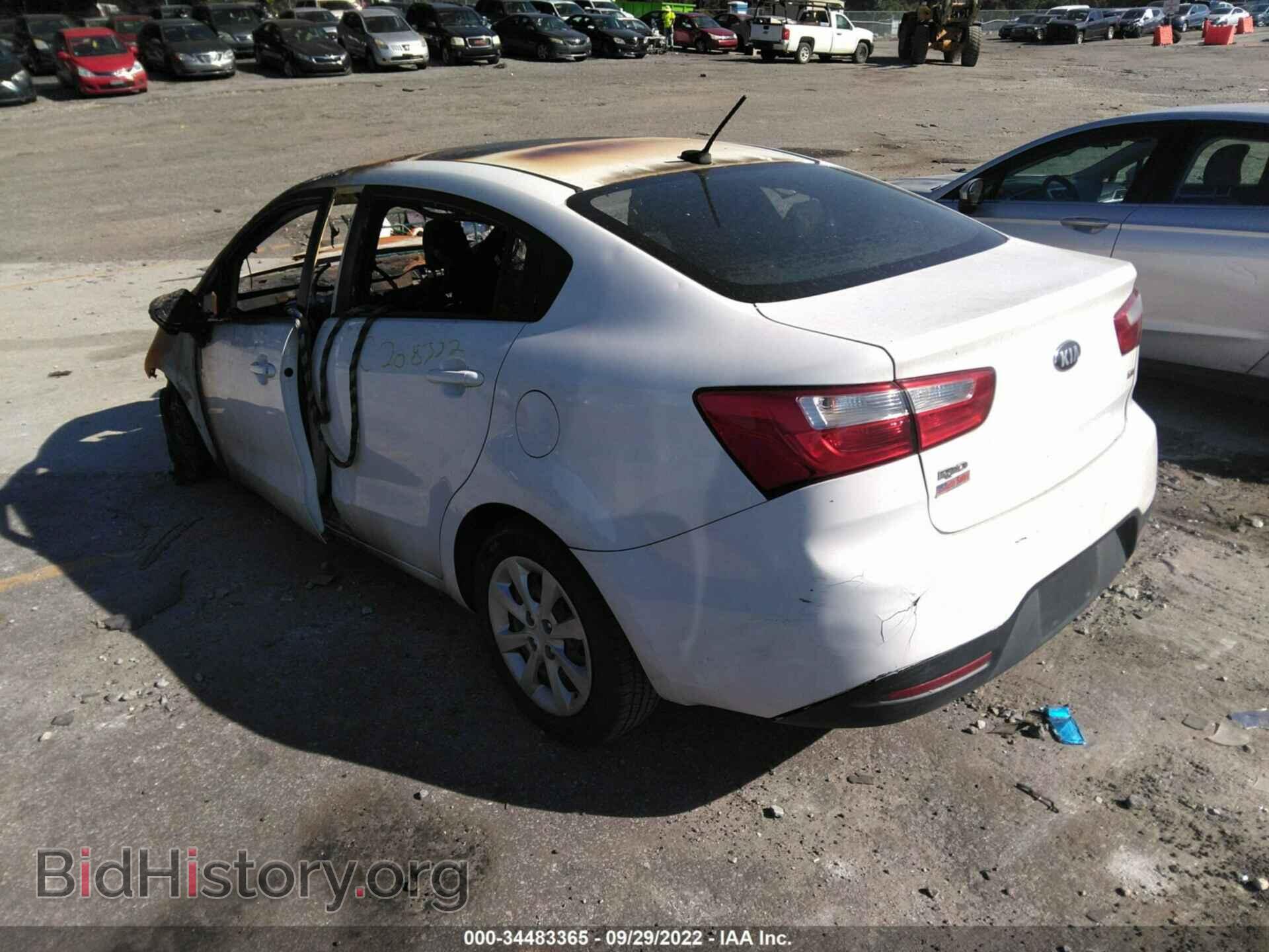 2014 KIA RIO - VIN: KNADM4A31E6368193 - Фото 3