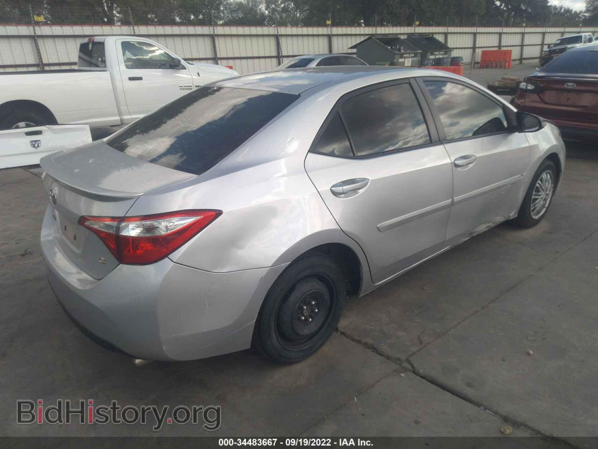 2014 TOYOTA COROLLA - VIN: 5YFBURHE4EP024736 - Фото 4