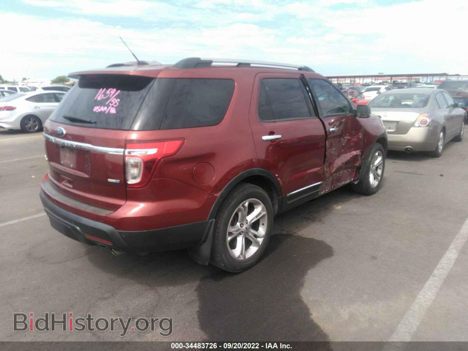 2014 FORD EXPLORER - VIN: 1FM5K8F87EGB53500 - Photo 4