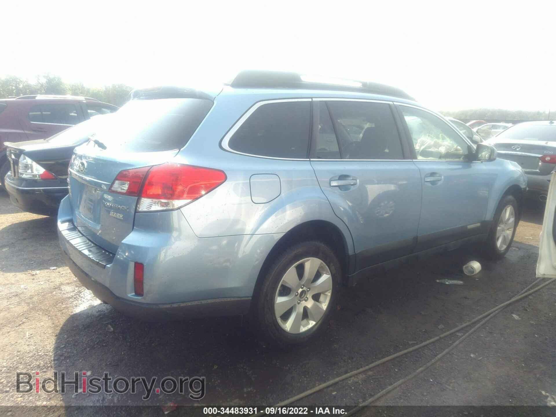 2011 SUBARU OUTBACK - VIN: 4S4BRBHC5B3422738 - Фото 4