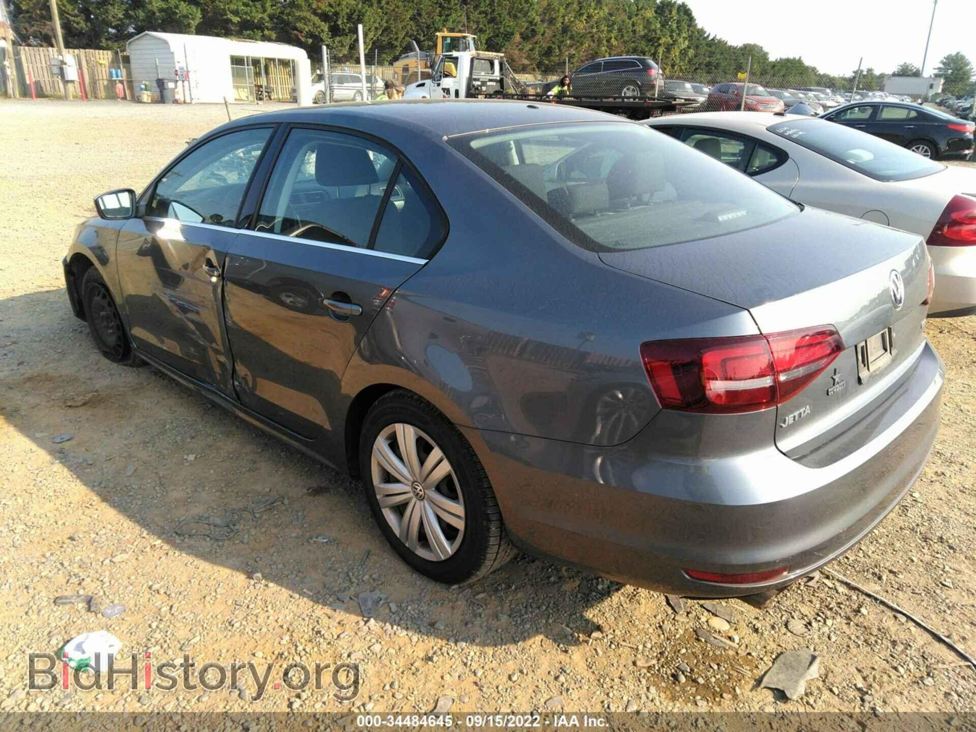 2017 VOLKSWAGEN JETTA - VIN: 3VW2B7AJ6HM212006 - Фото 3