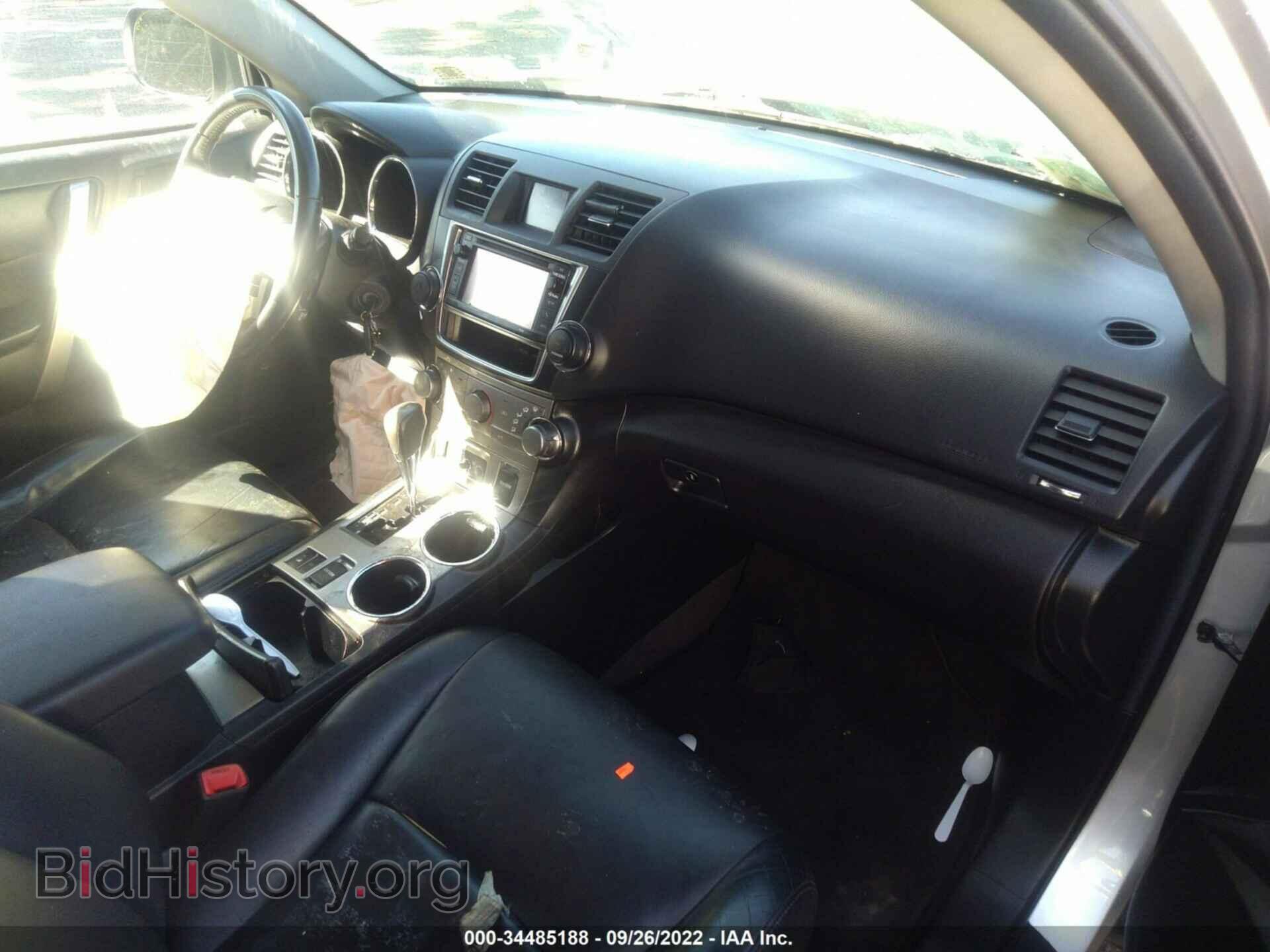2013 TOYOTA HIGHLANDER - VIN: 5TDBK3EH8DS269871 - Фото 5