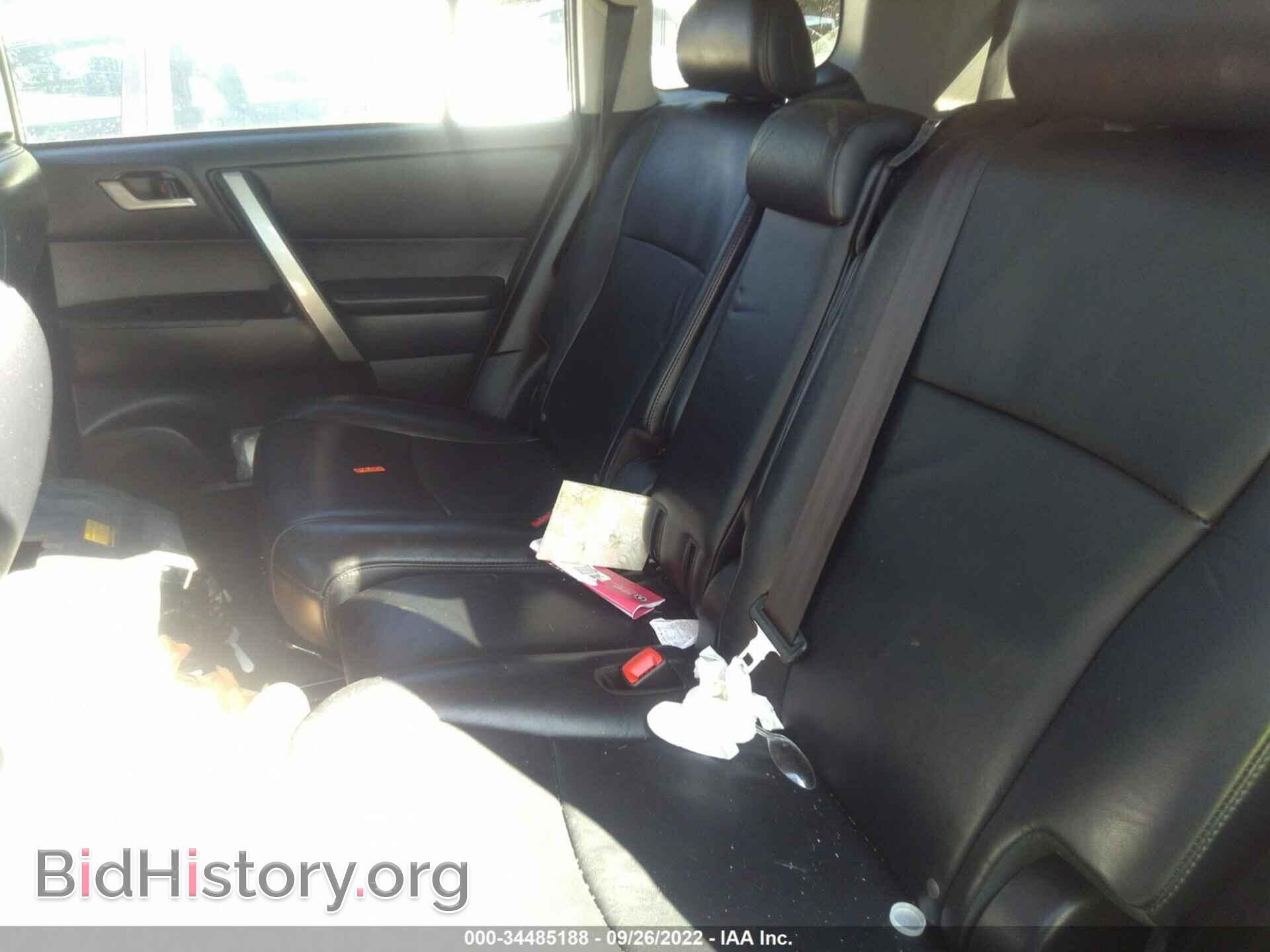 2013 TOYOTA HIGHLANDER - VIN: 5TDBK3EH8DS269871 - Фото 8