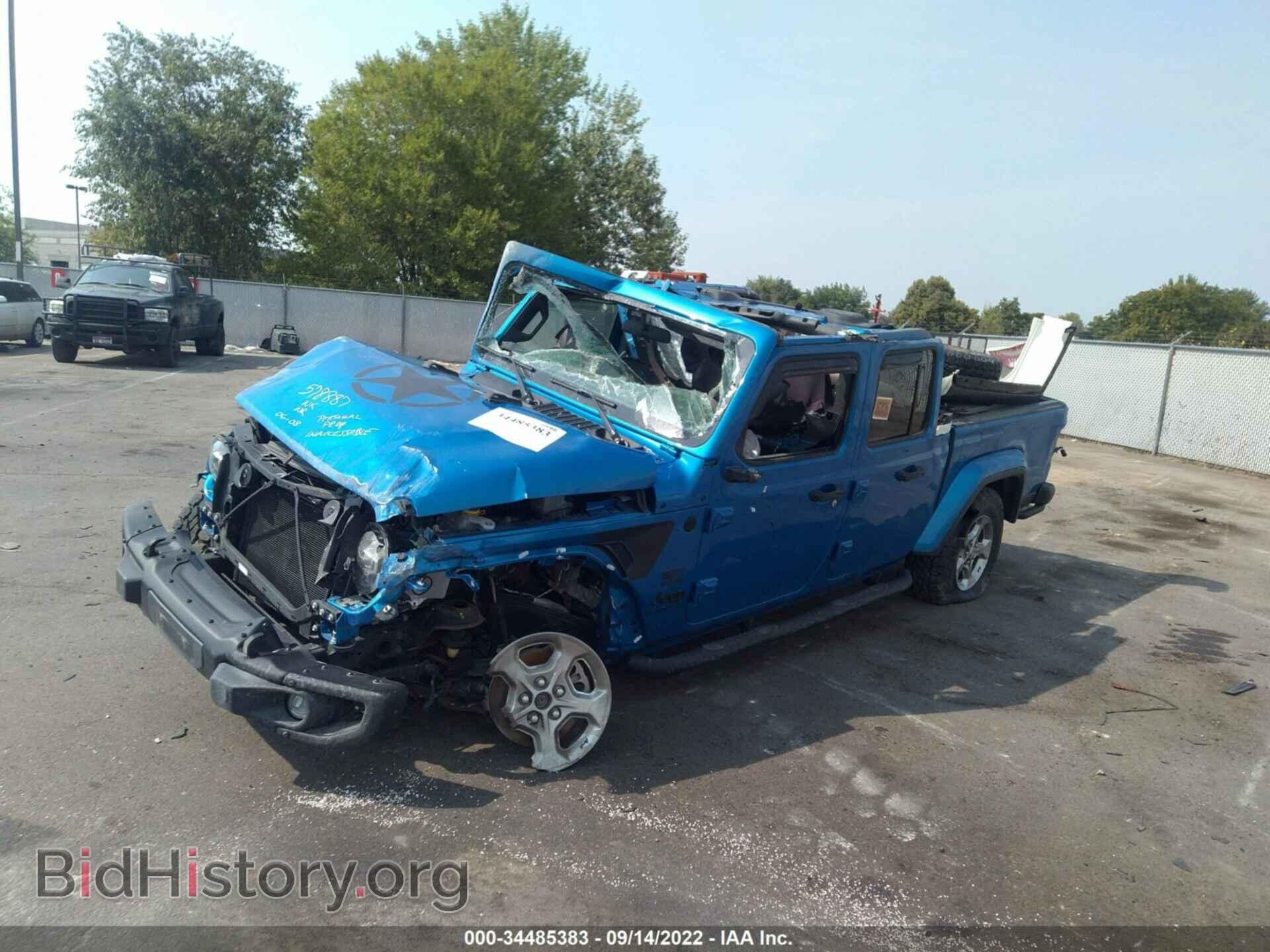 2021 JEEP GLADIATOR - VIN: 1C6HJTAG8ML578887 - Фото 2