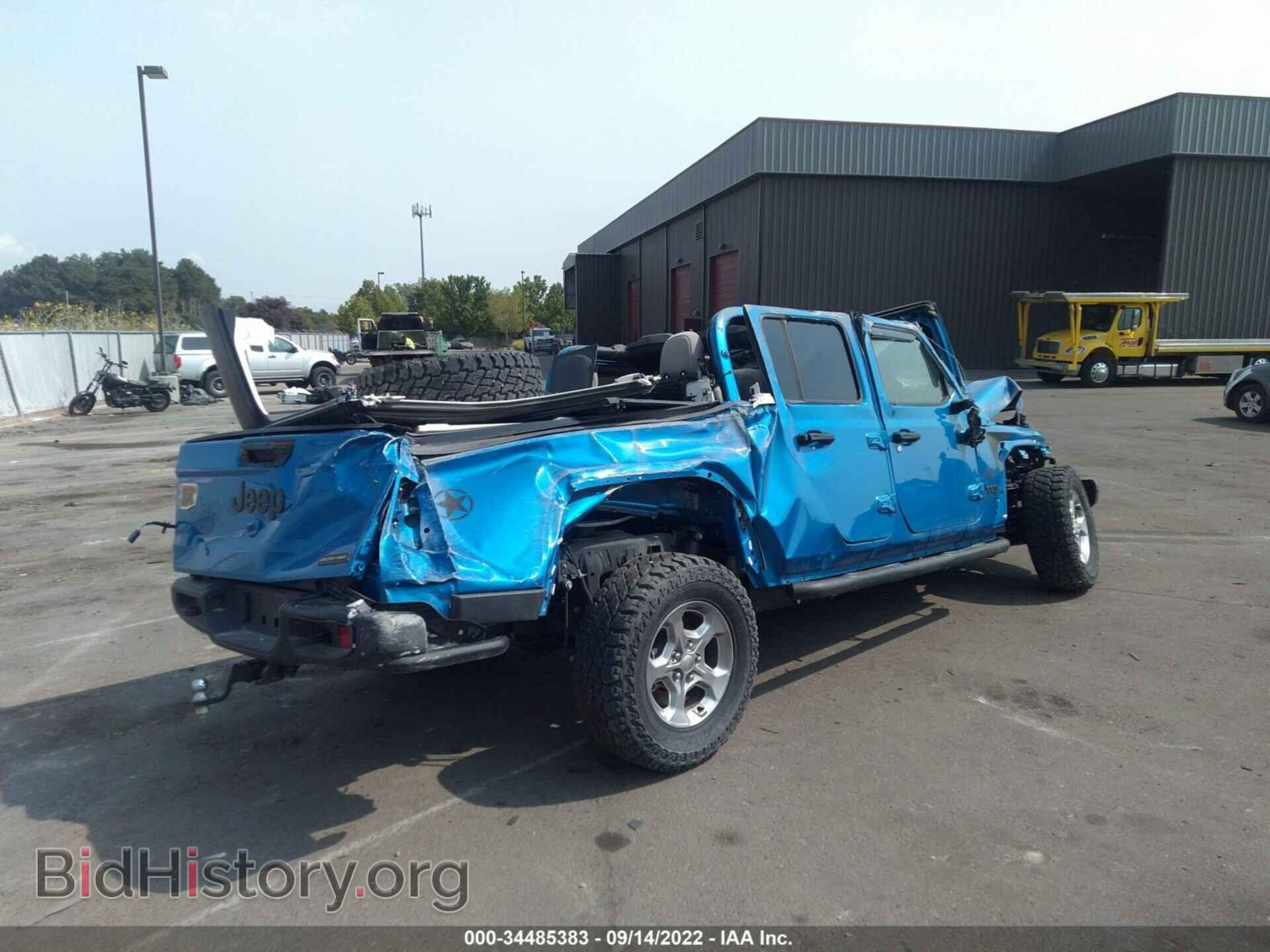 2021 JEEP GLADIATOR - VIN: 1C6HJTAG8ML578887 - Фото 4
