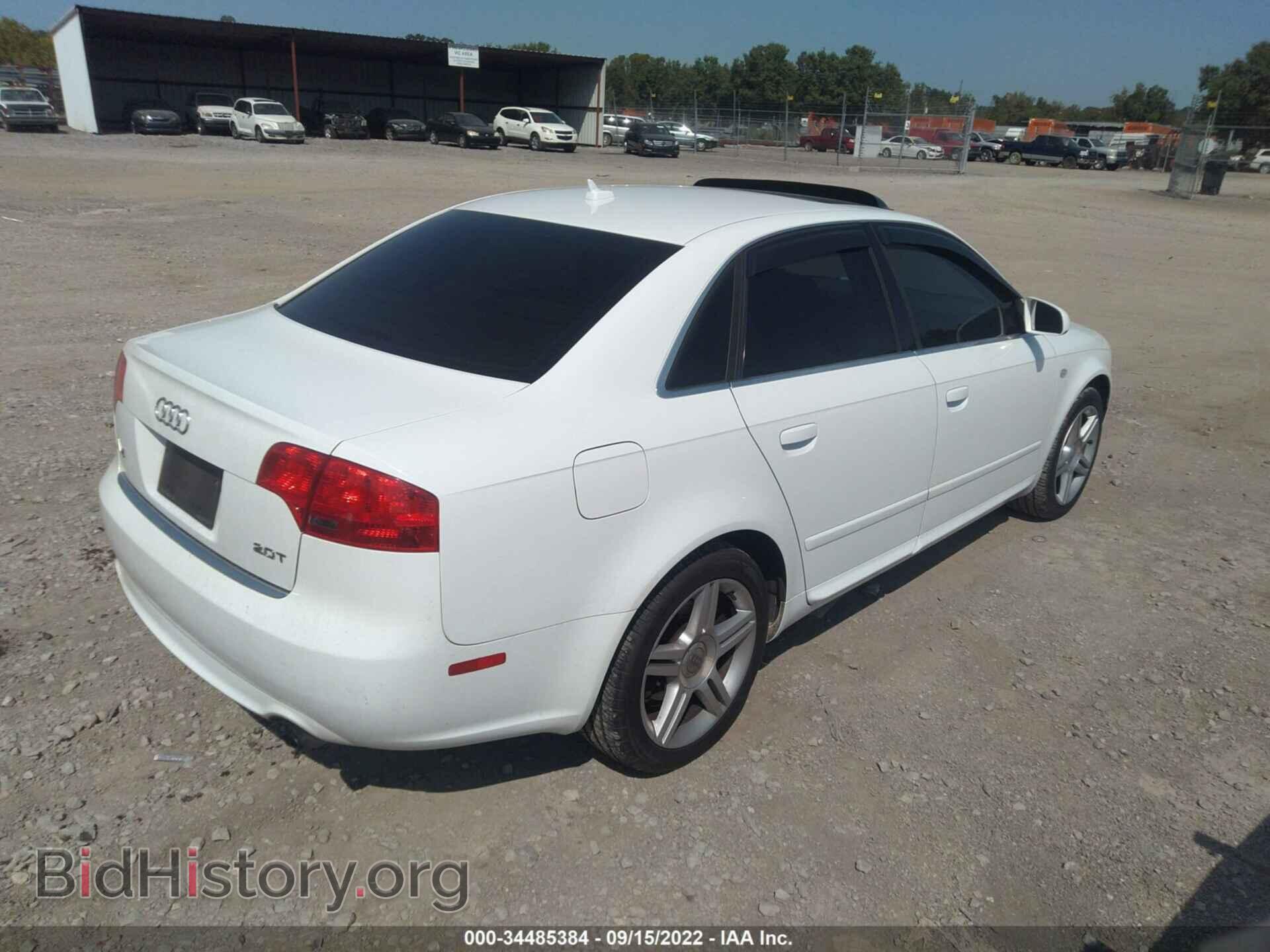 2008 AUDI A4 - VIN: WAUAF78E88A020303 - Фото 4
