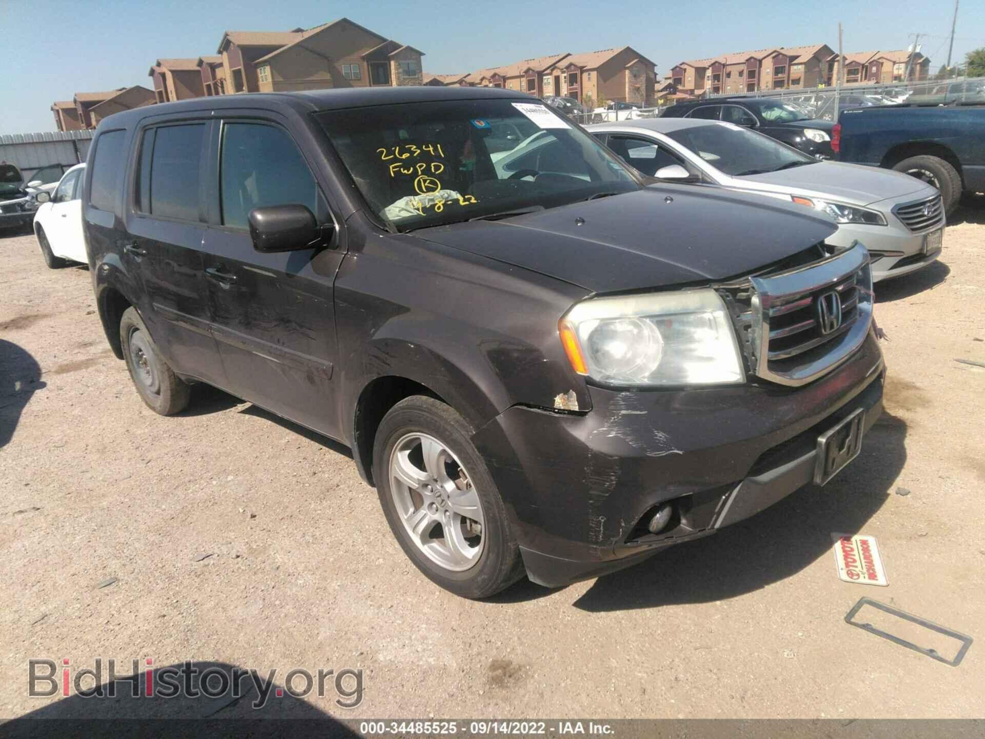 Photo 5FNYF3H53EB010906 - HONDA PILOT 2014