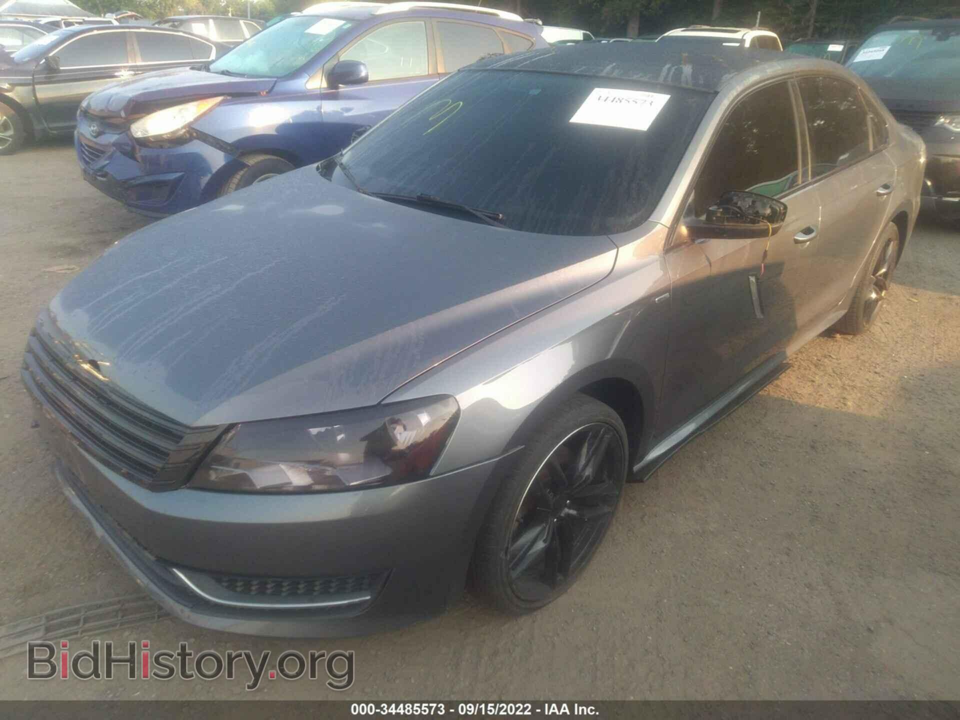 2014 VOLKSWAGEN PASSAT - VIN: 1VWAT7A30EC055063 - Фото 2