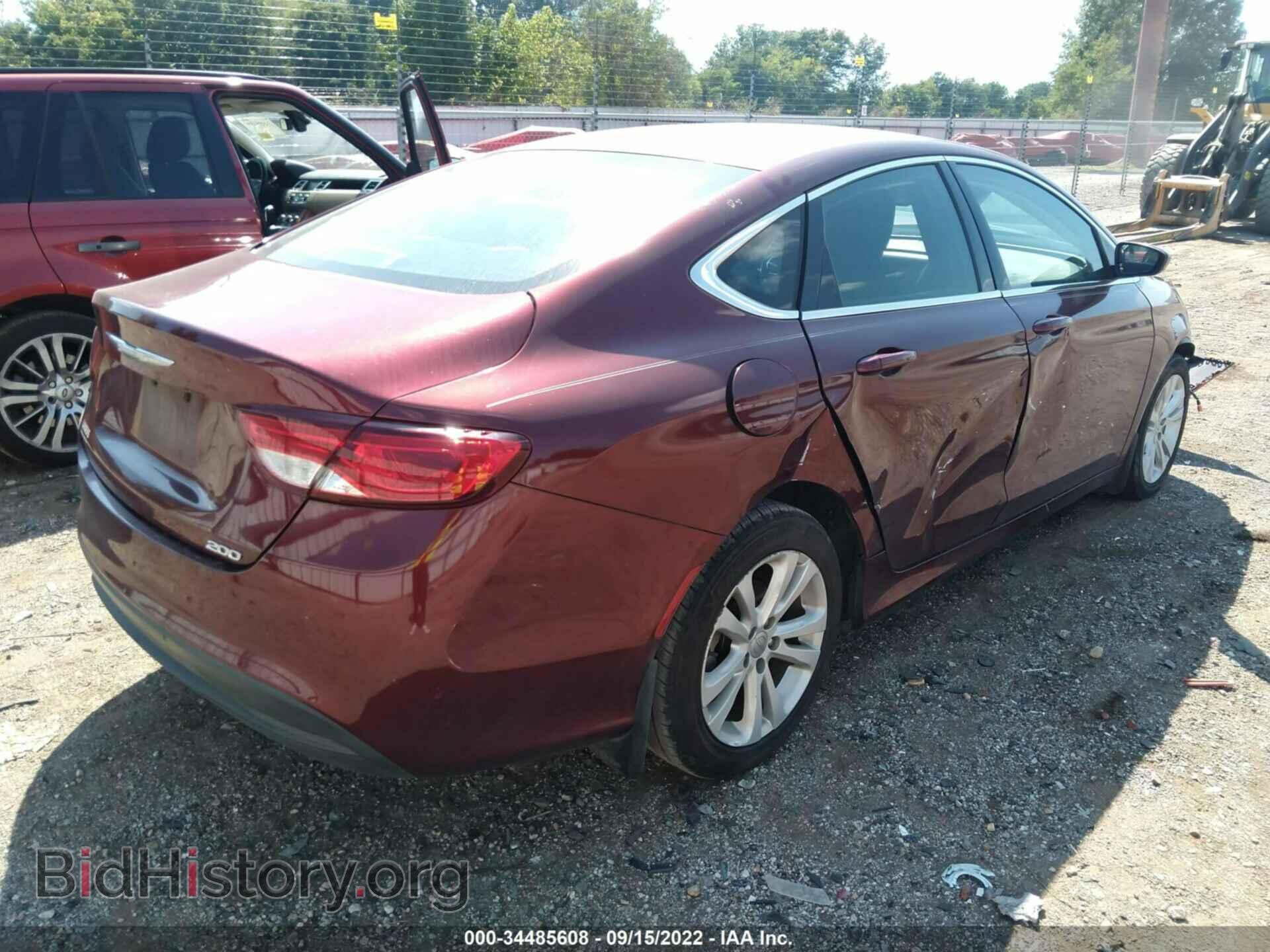 2017 CHRYSLER 200 - VIN: 1C3CCCFB7HN500688 - Фото 4
