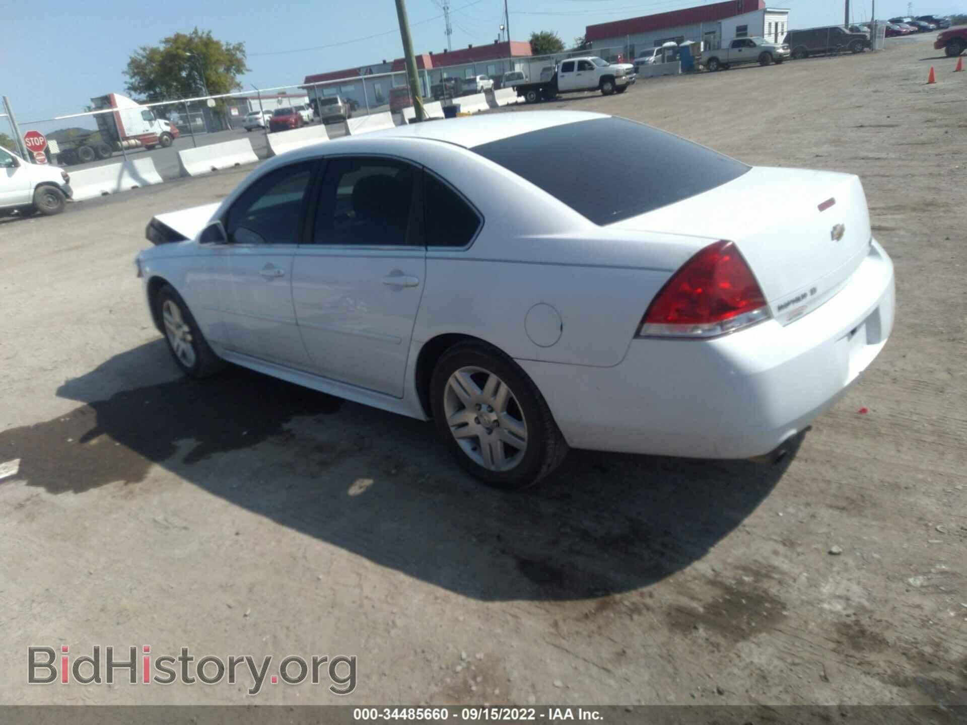 2012 CHEVROLET IMPALA - VIN: 2G1WG5E30C1291736 - Фото 3