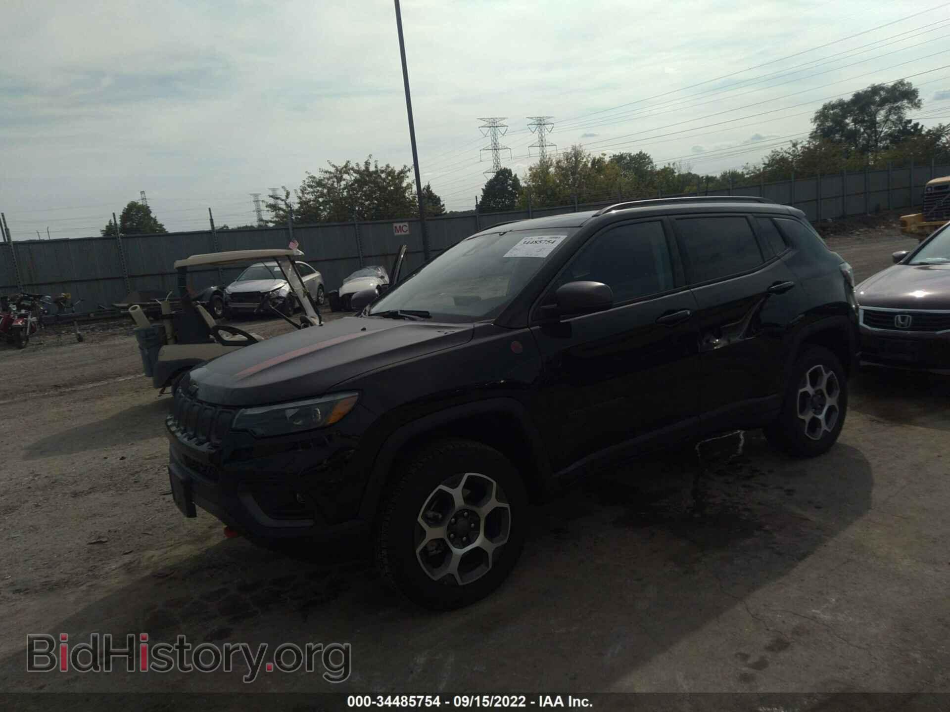 2022 JEEP COMPASS - VIN: 3C4NJDDB1NT114475 - Фото 2