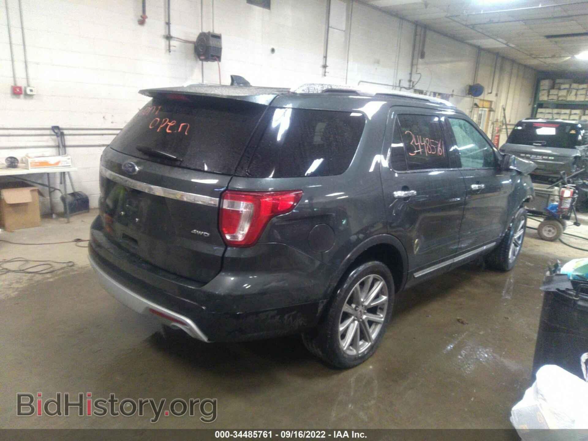 2016 FORD EXPLORER - VIN: 1FM5K8F85GGA27350 - Фото 4