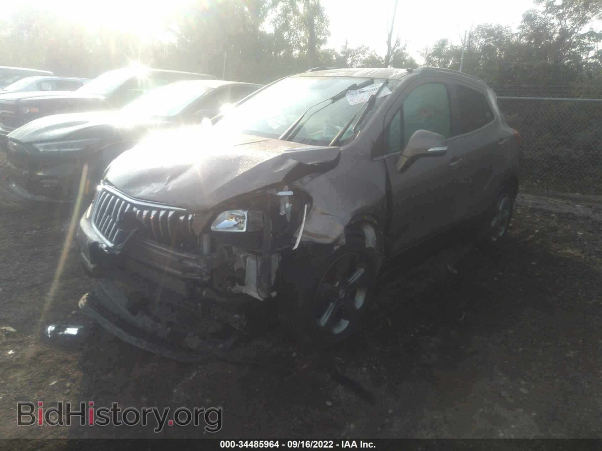 2014 BUICK ENCORE - VIN: KL4CJASB2EB765859 - Фото 2