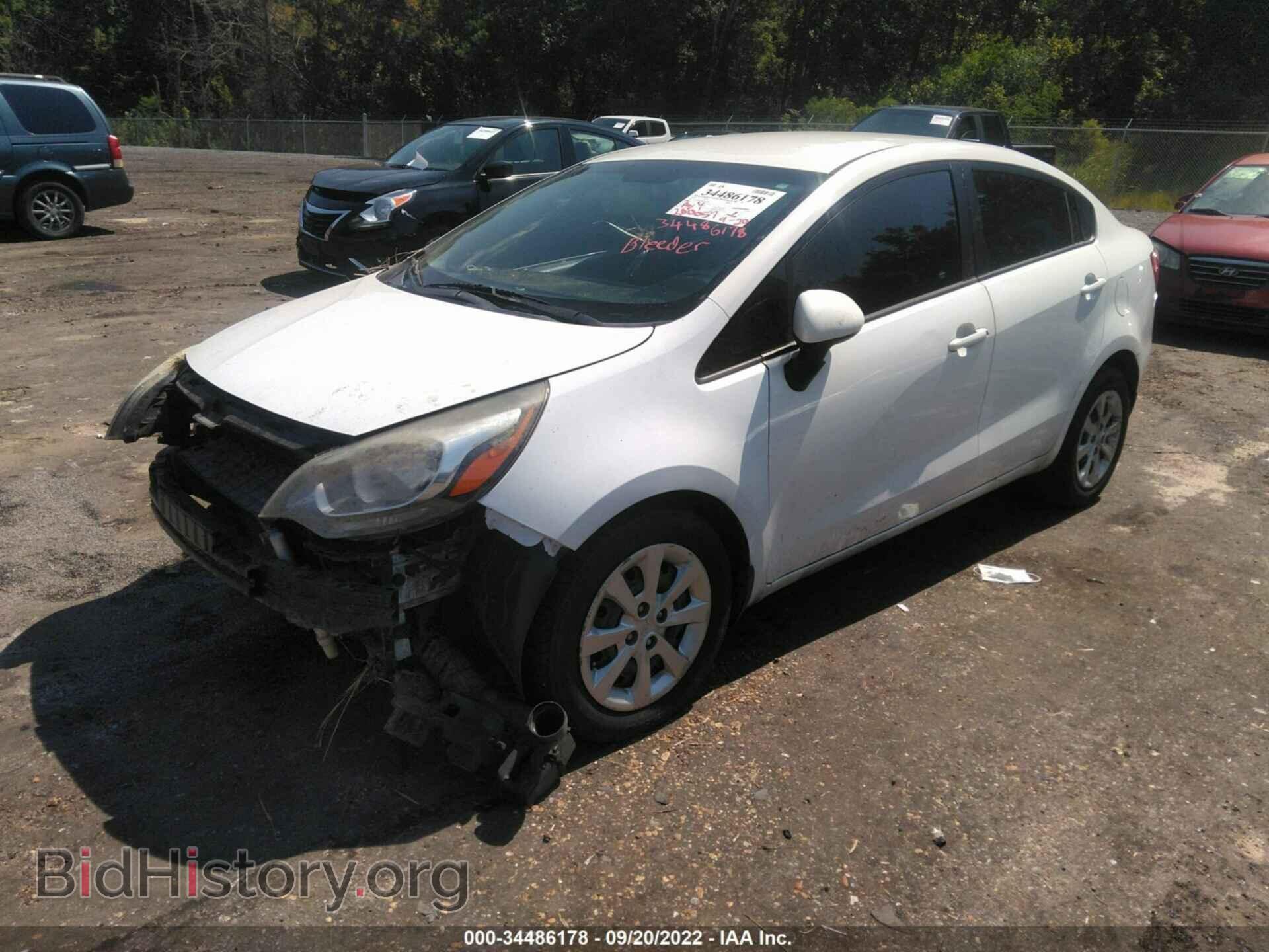 2015 KIA RIO - VIN: KNADM4A38F6424468 - Фото 2