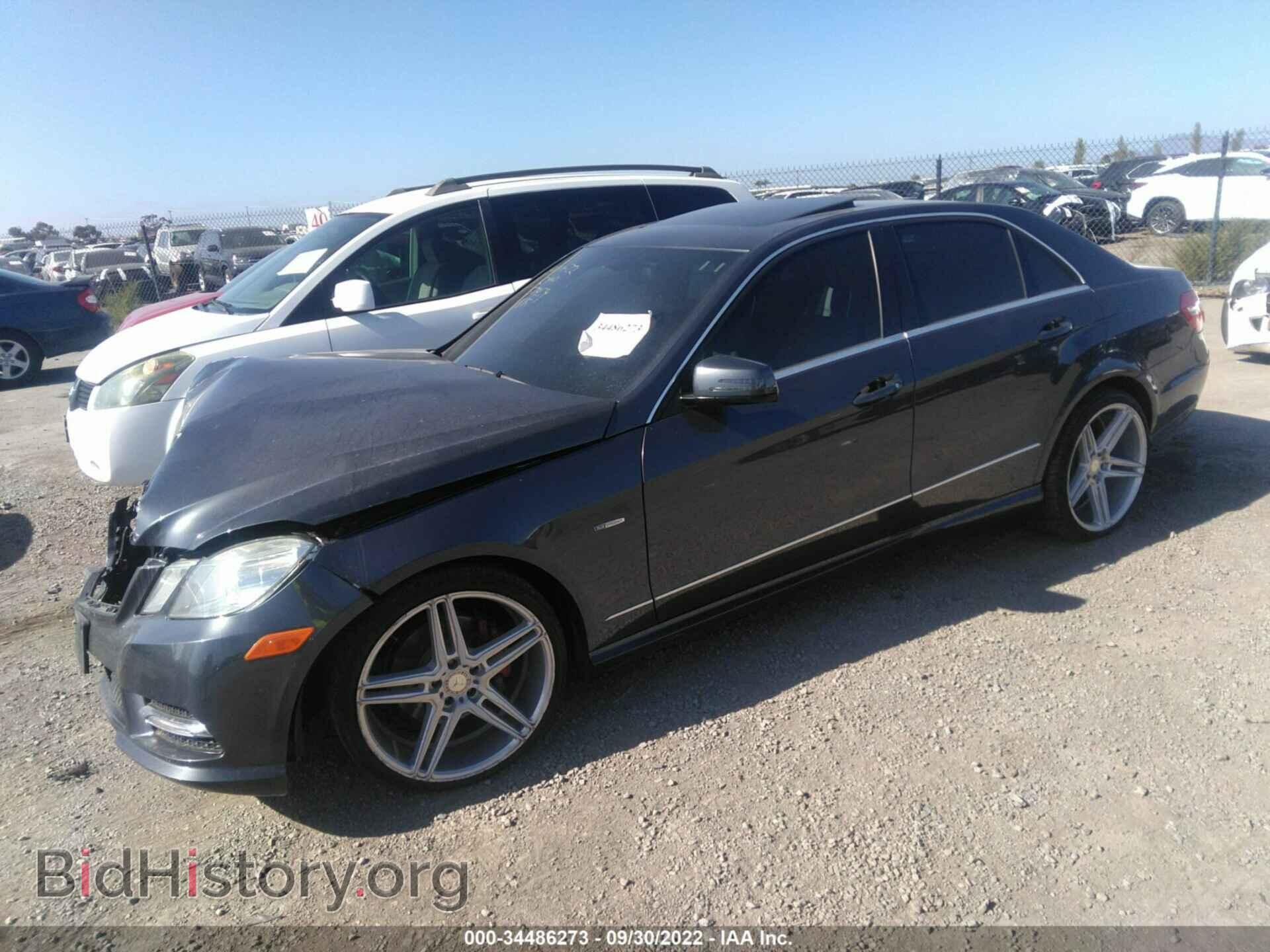 2012 MERCEDES-BENZ E-CLASS - VIN: WDDHF5KB2CA557459 - Фото 2