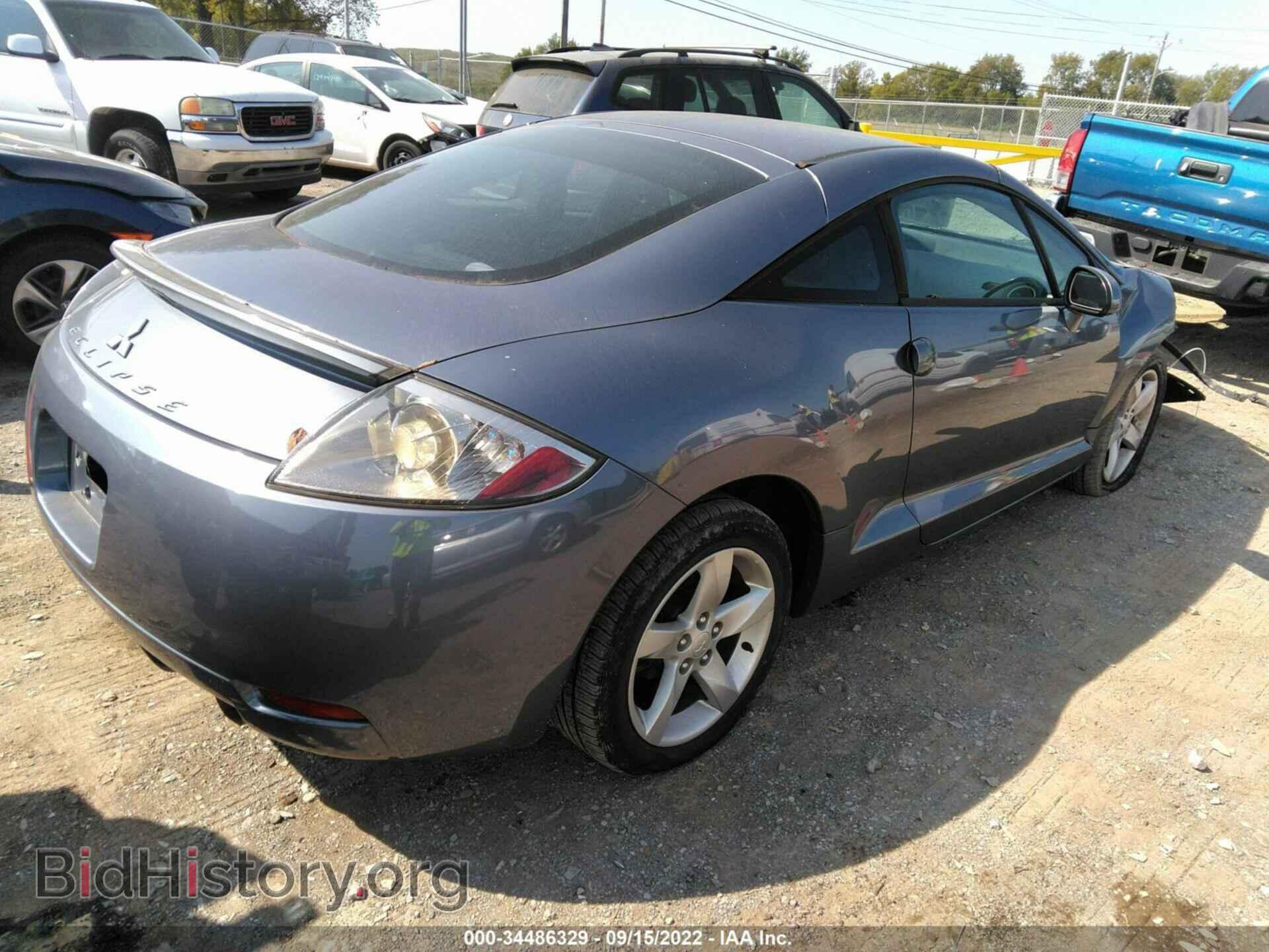2007 MITSUBISHI ECLIPSE - VIN: 4A3AK24F07E058581 - Photo 4