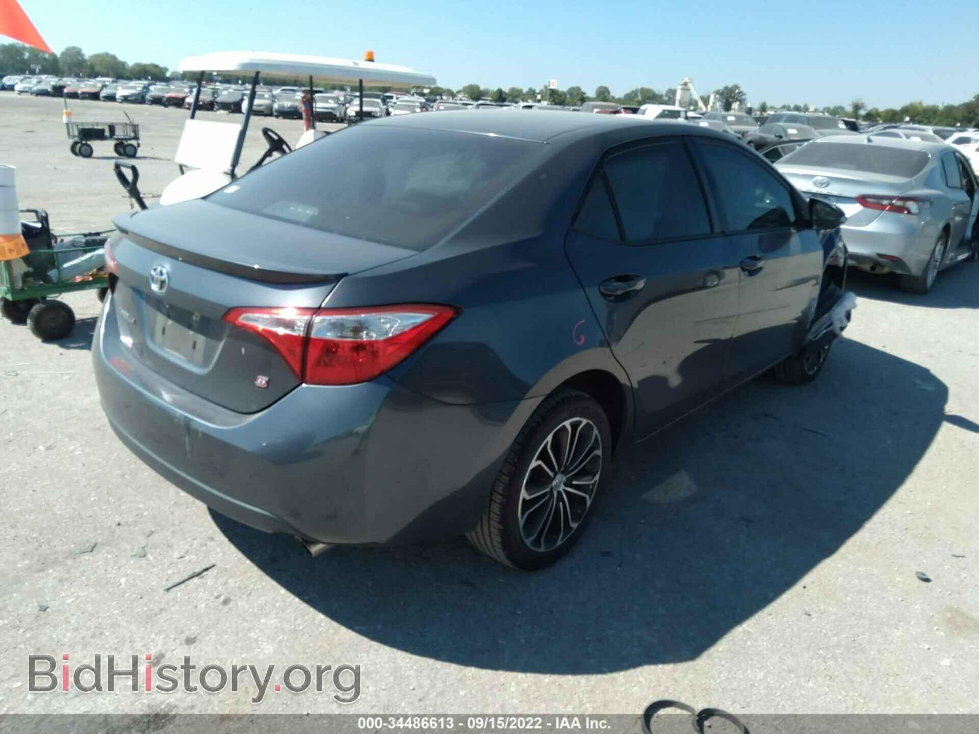 2014 TOYOTA COROLLA - VIN: 5YFBURHE0EP017346 - Фото 4