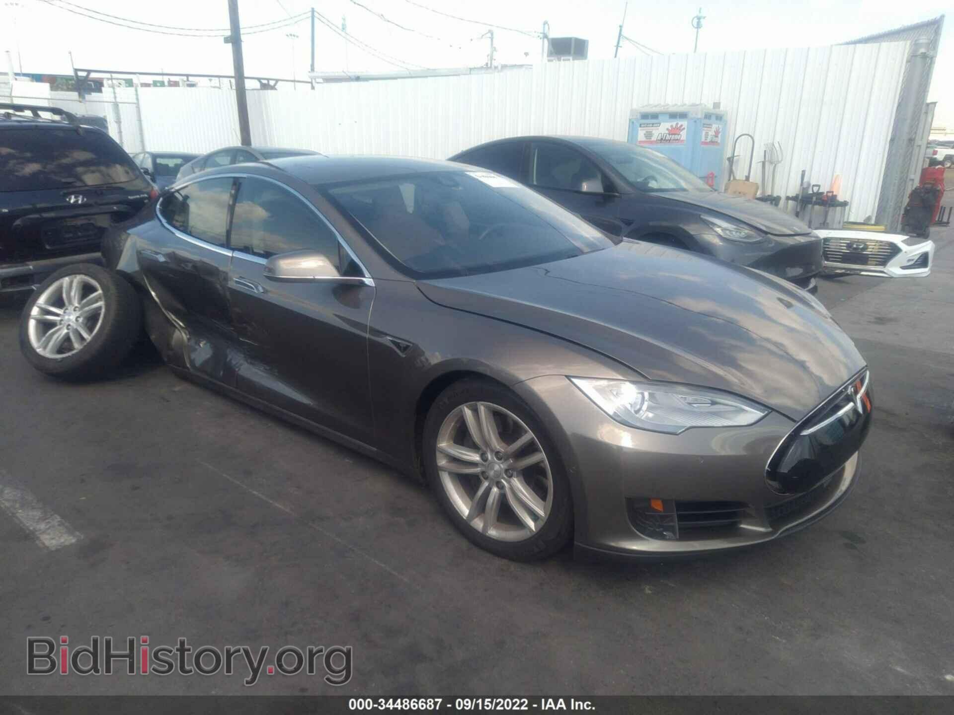 Photo 5YJSA1S21FF082681 - TESLA MODEL S 2015