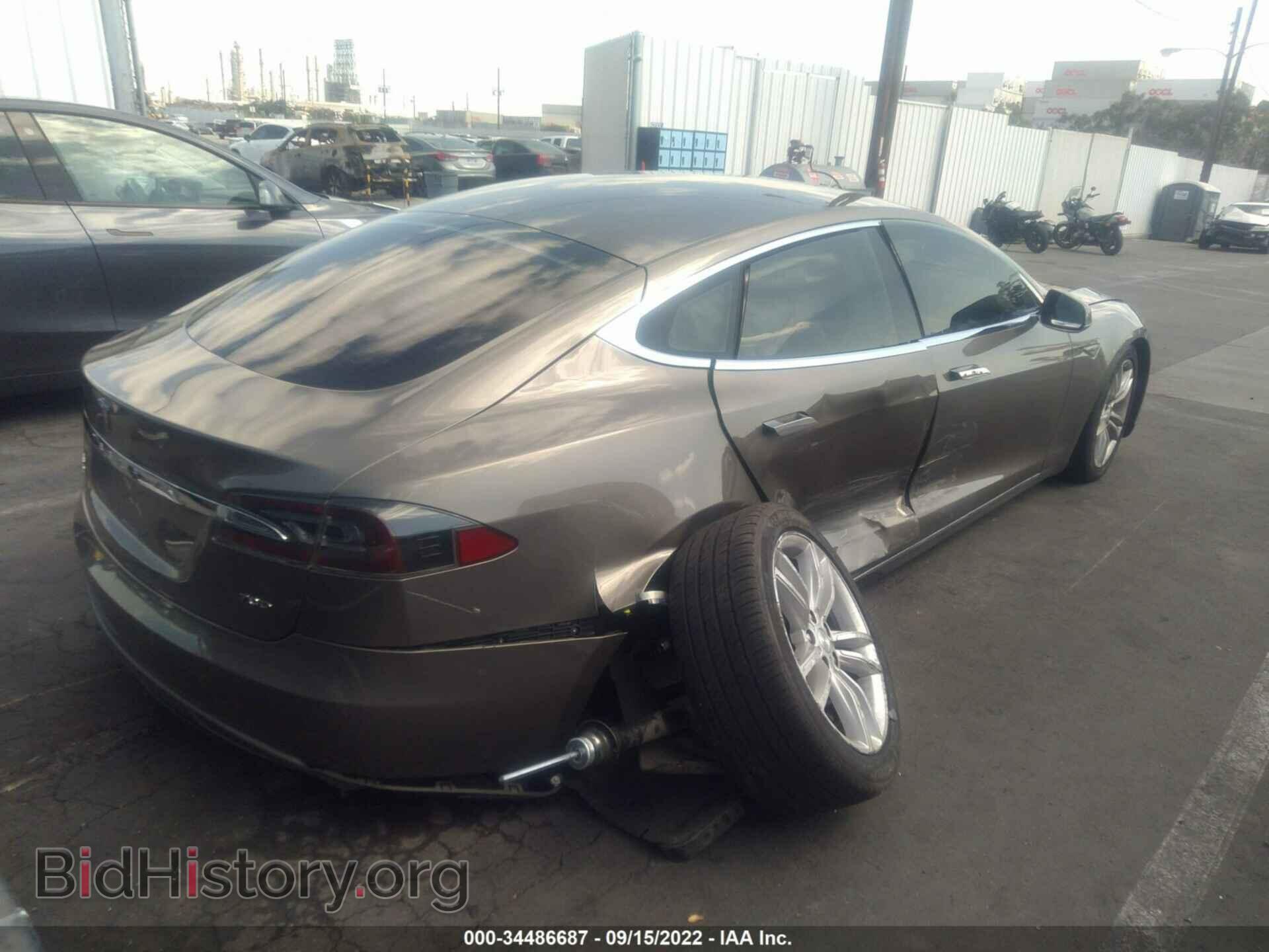 2015 TESLA MODEL S - VIN: 5YJSA1S21FF082681 - Фото 4