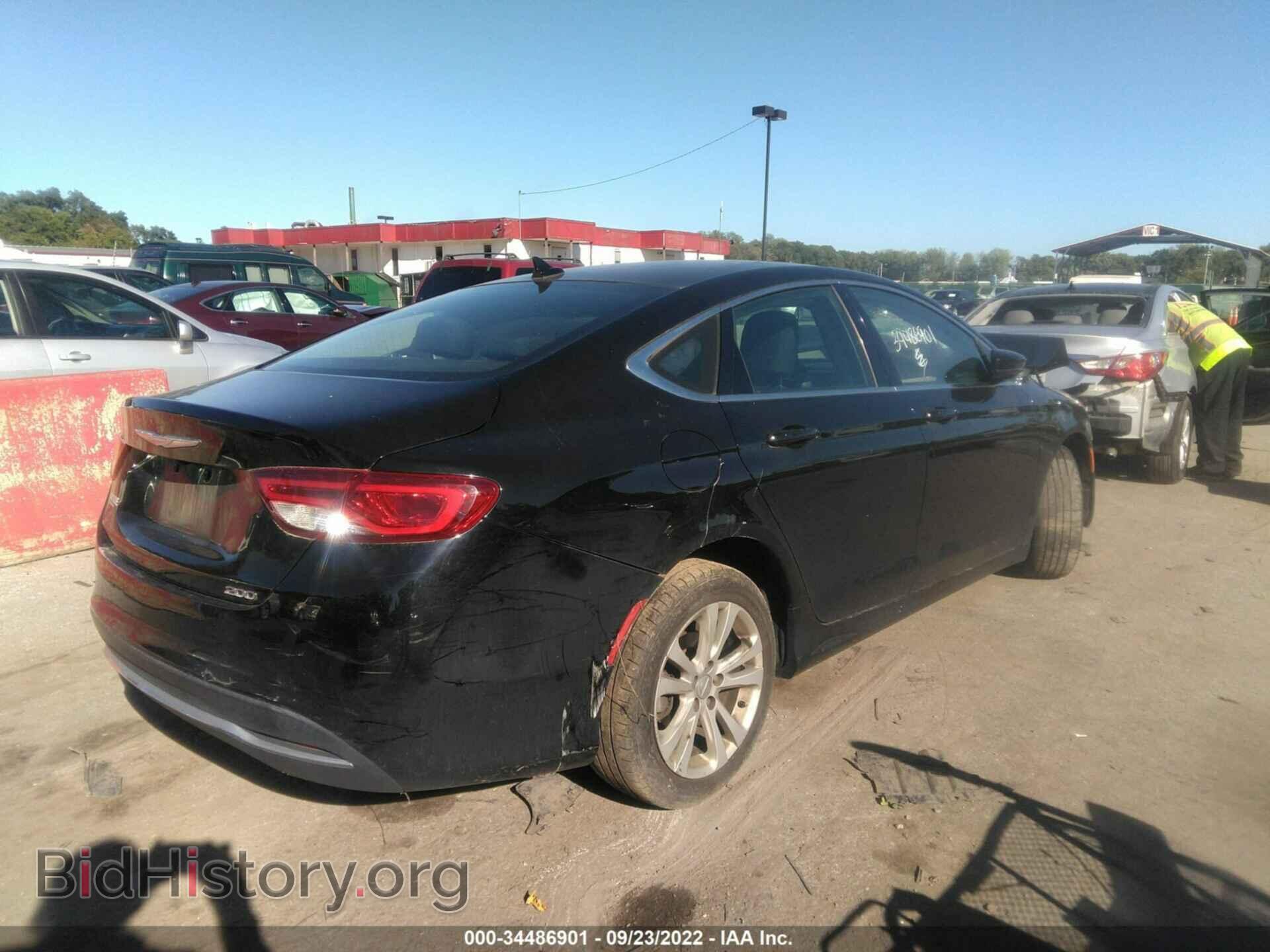 2016 CHRYSLER 200 - VIN: 1C3CCCAB3GN115392 - Фото 4