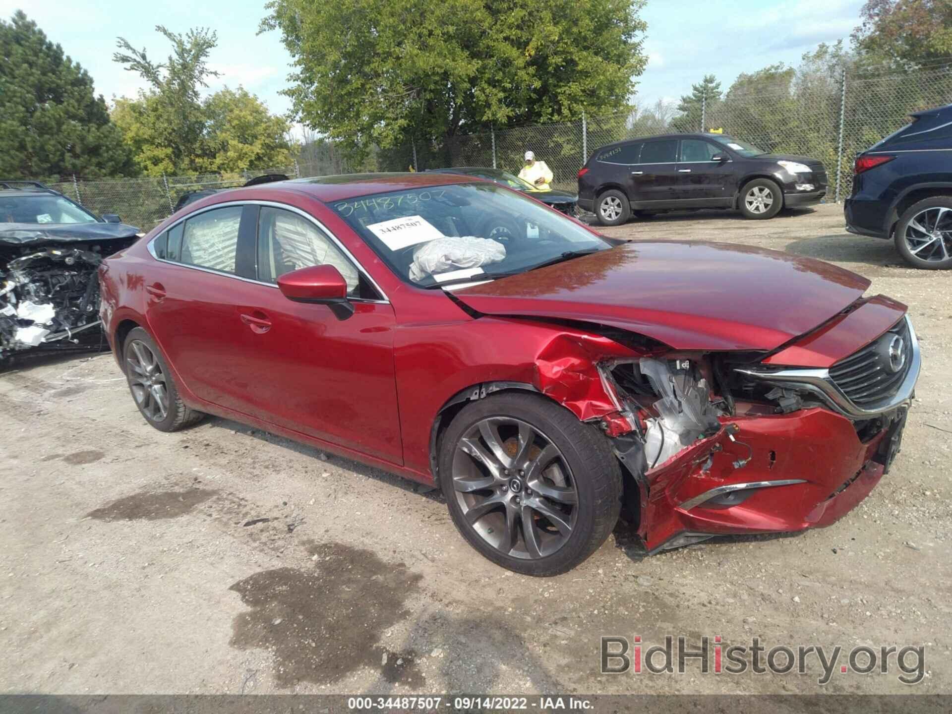 Photo JM1GJ1W59G1471816 - MAZDA MAZDA6 2016