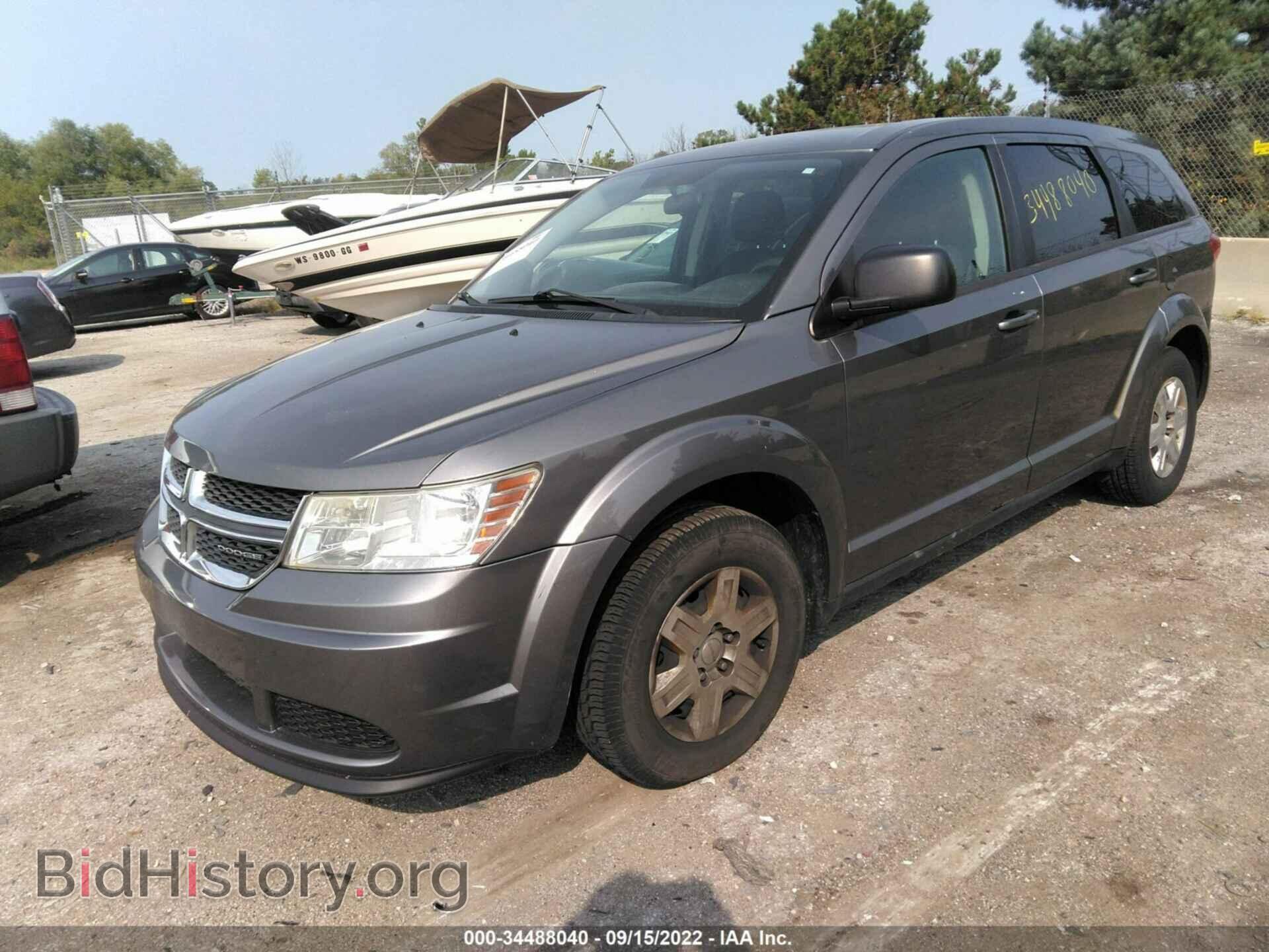 2012 DODGE JOURNEY - VIN: 3C4PDCAB1CT146077 - Фото 2