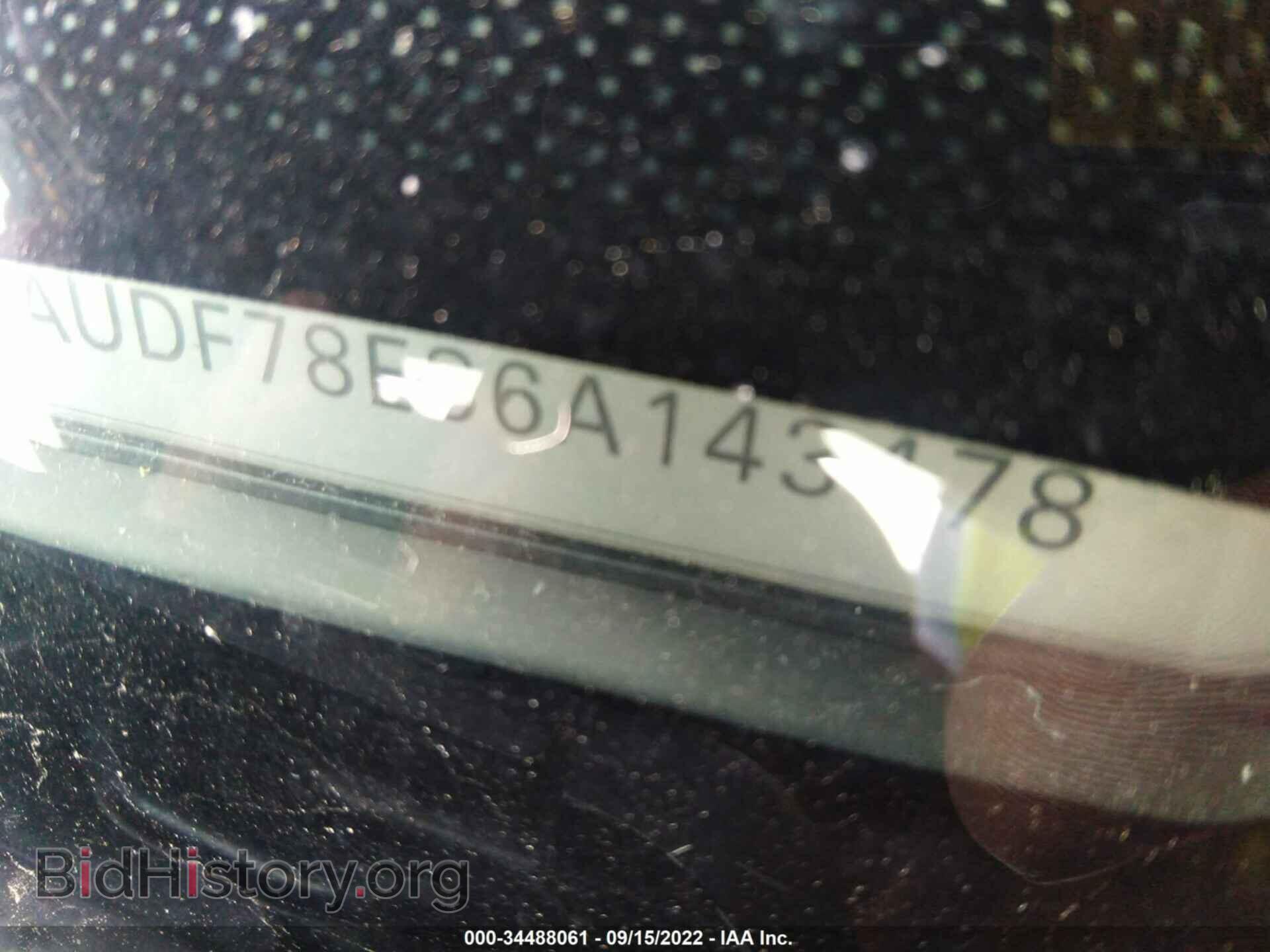 2006 AUDI A4 - VIN: WAUDF78E86A143478 - Фото 9