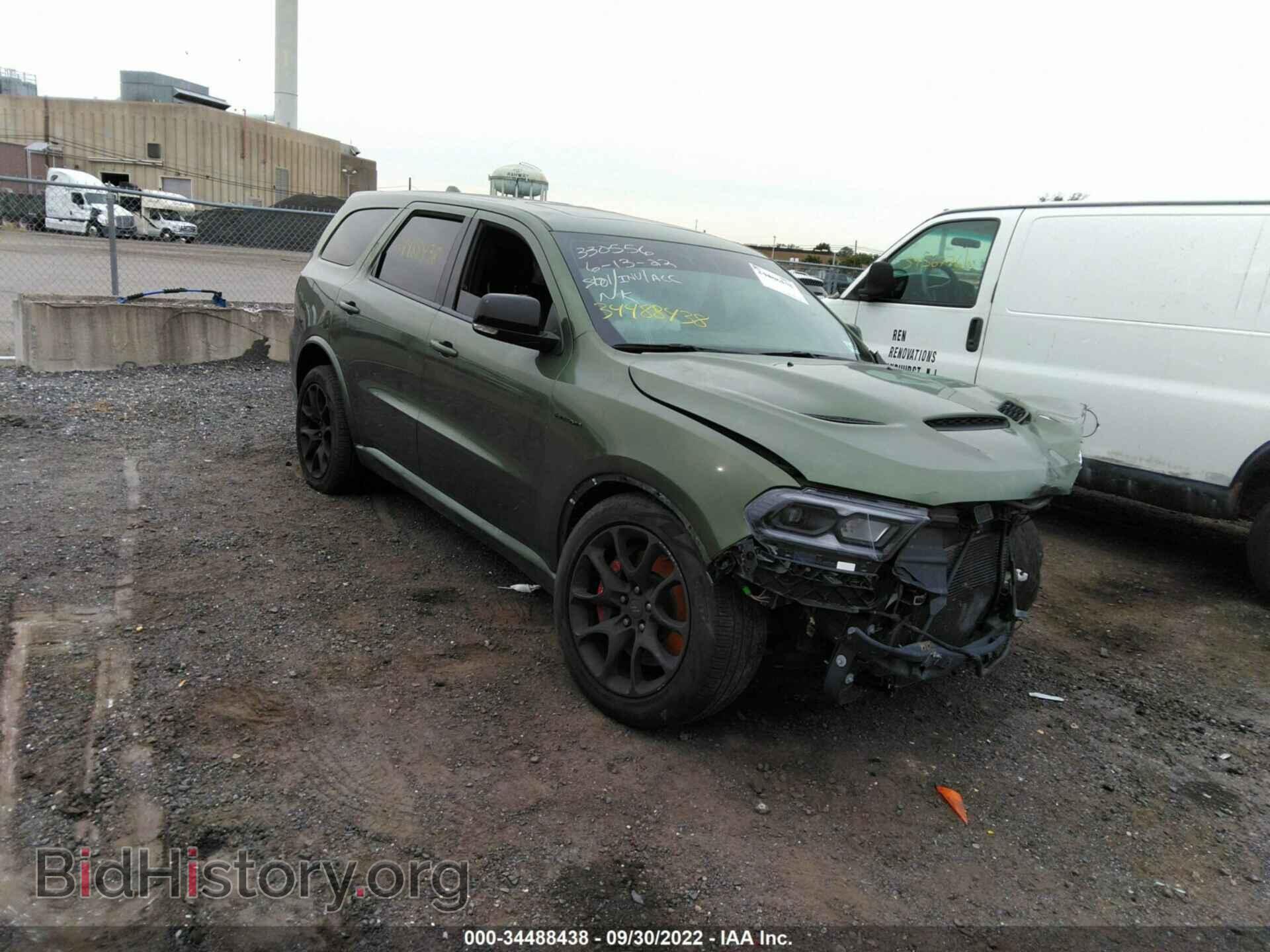 Photo 1C4SDJCT0MC663534 - DODGE DURANGO 2021