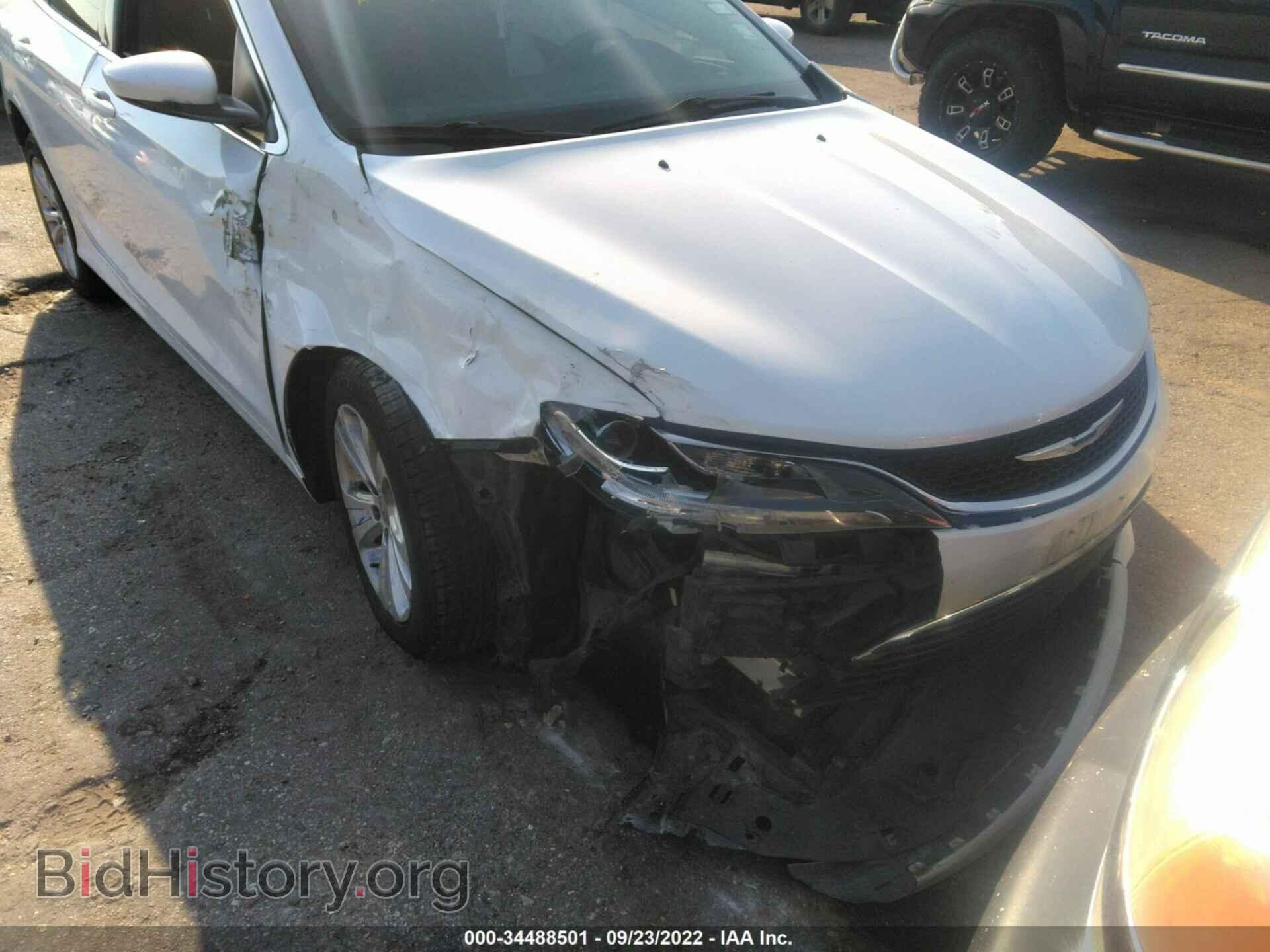 Фотография 1C3CCCAB8GN115372 - CHRYSLER 200 2016