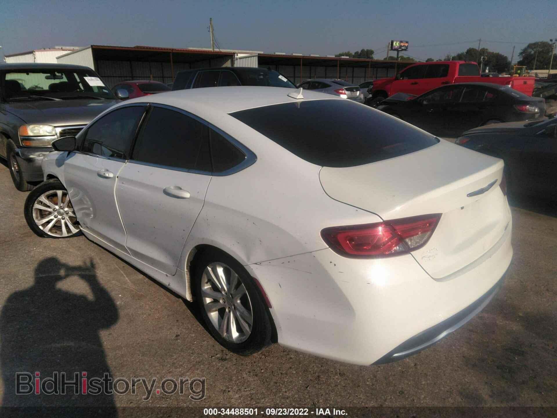 2016 CHRYSLER 200 - VIN: 1C3CCCAB8GN115372 - Фото 3