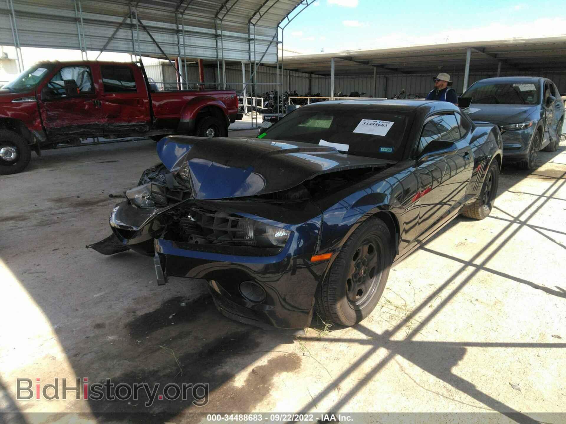 2012 CHEVROLET CAMARO - VIN: 2G1FA1E30C9199649 - Фото 2