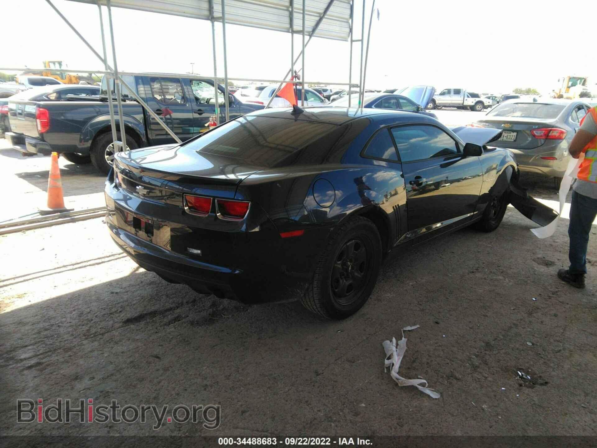 2012 CHEVROLET CAMARO - VIN: 2G1FA1E30C9199649 - Фото 4