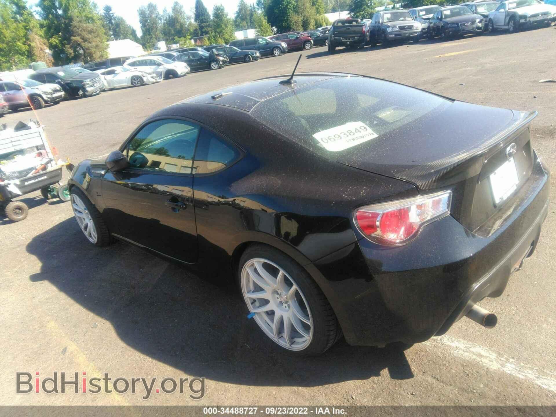 2013 SUBARU BRZ - VIN: JF1ZCAC16D1604344 - Фото 3