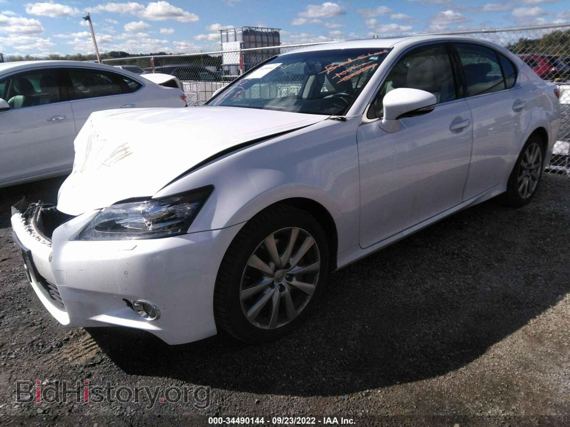 2014 LEXUS GS 350 - VIN: JTHCE1BL8E5023353 - Фото 2