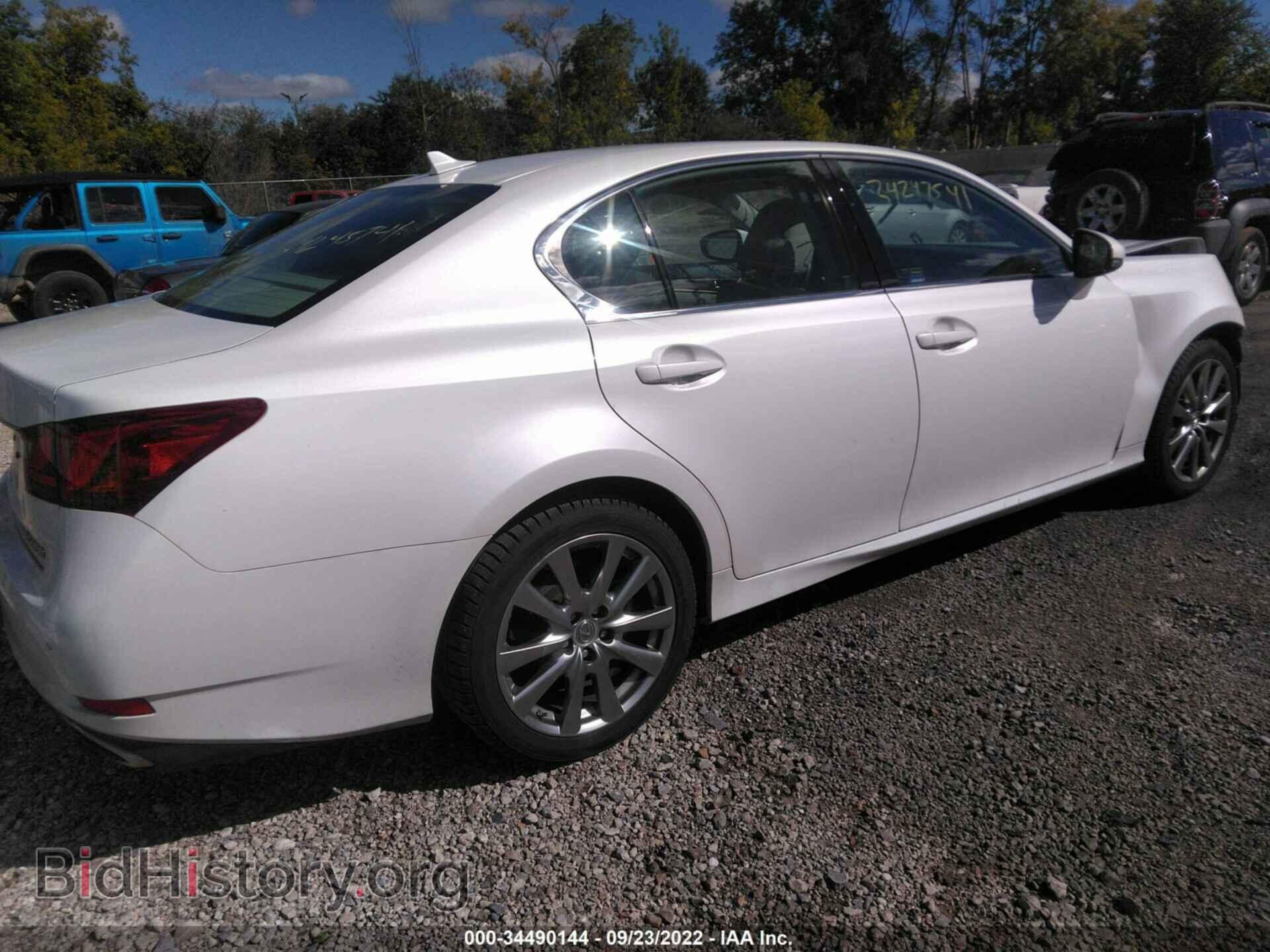 2014 LEXUS GS 350 - VIN: JTHCE1BL8E5023353 - Фото 4
