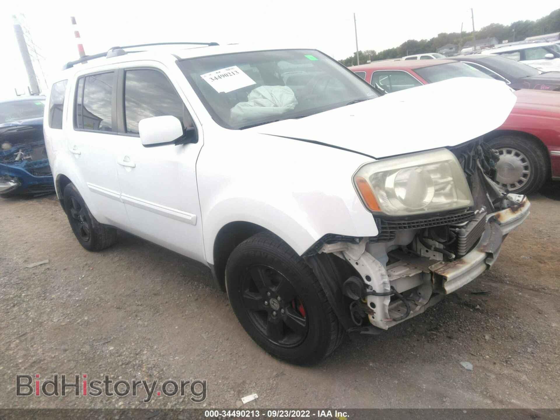 Фотография 5FNYF48539B036126 - HONDA PILOT 2009