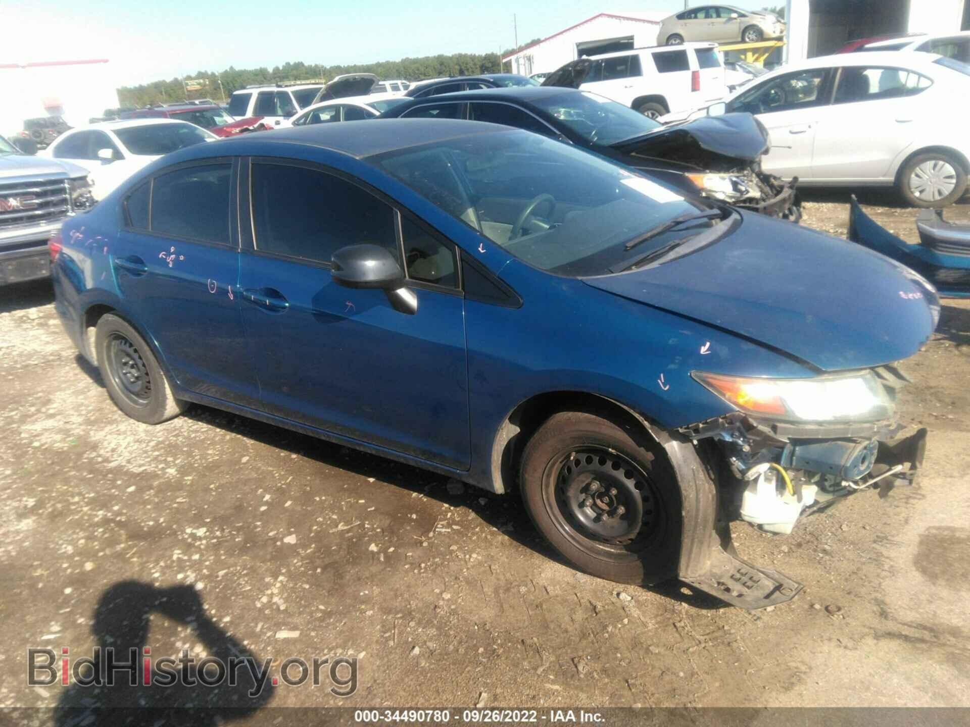 Photo 2HGFB2F59CH509461 - HONDA CIVIC SDN 2012