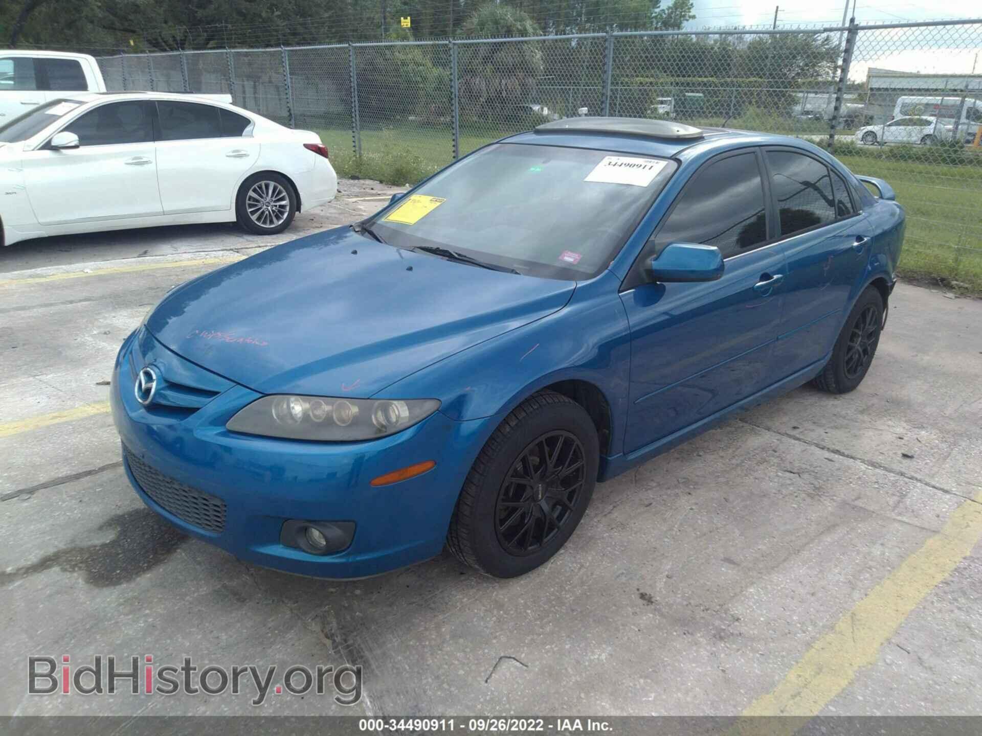 2006 MAZDA MAZDA6 - VIN: 1YVHP84D265M02747 - Фото 2