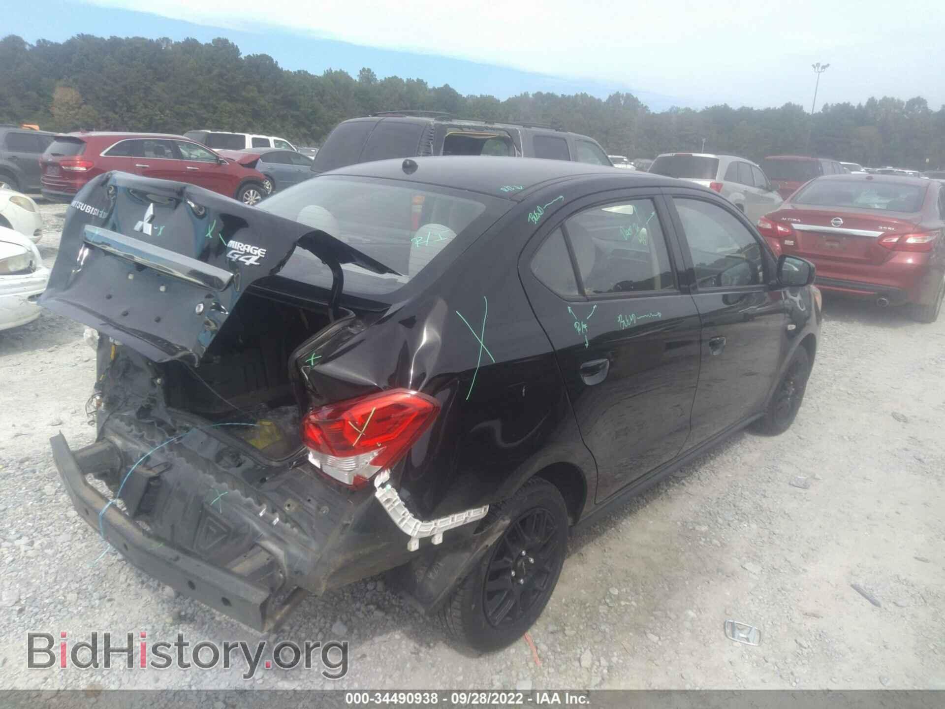2019 MITSUBISHI MIRAGE G4 - VIN: ML32F3FJ9KHF17624 - Фото 4