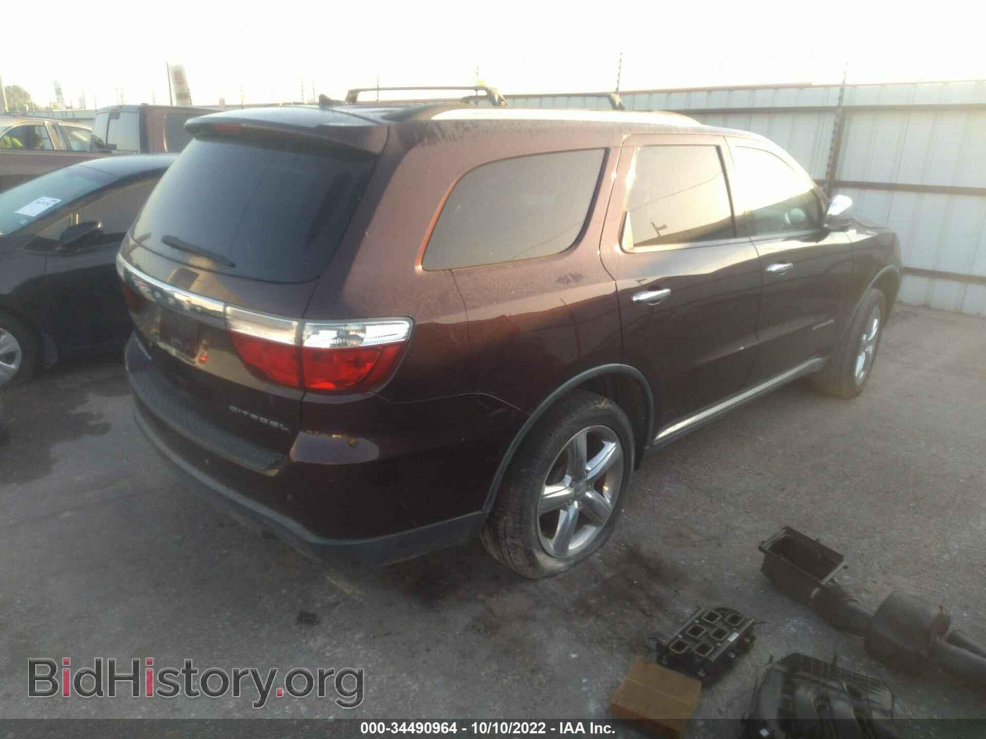 2012 DODGE DURANGO - VIN: 1C4RDHEG5CC320000 - Фото 4