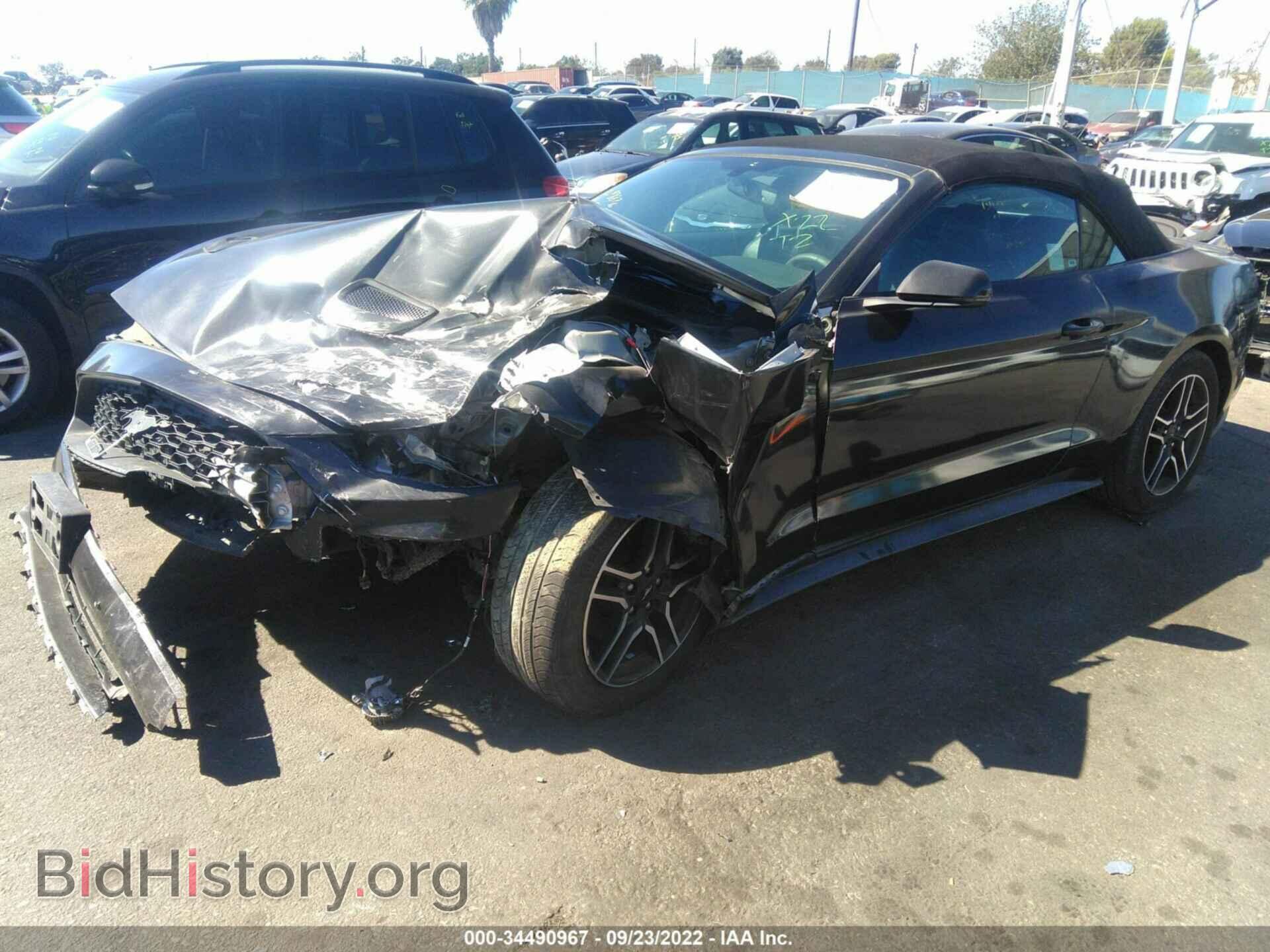 2018 FORD MUSTANG - VIN: 1FATP8UH5J5111306 - Фото 2