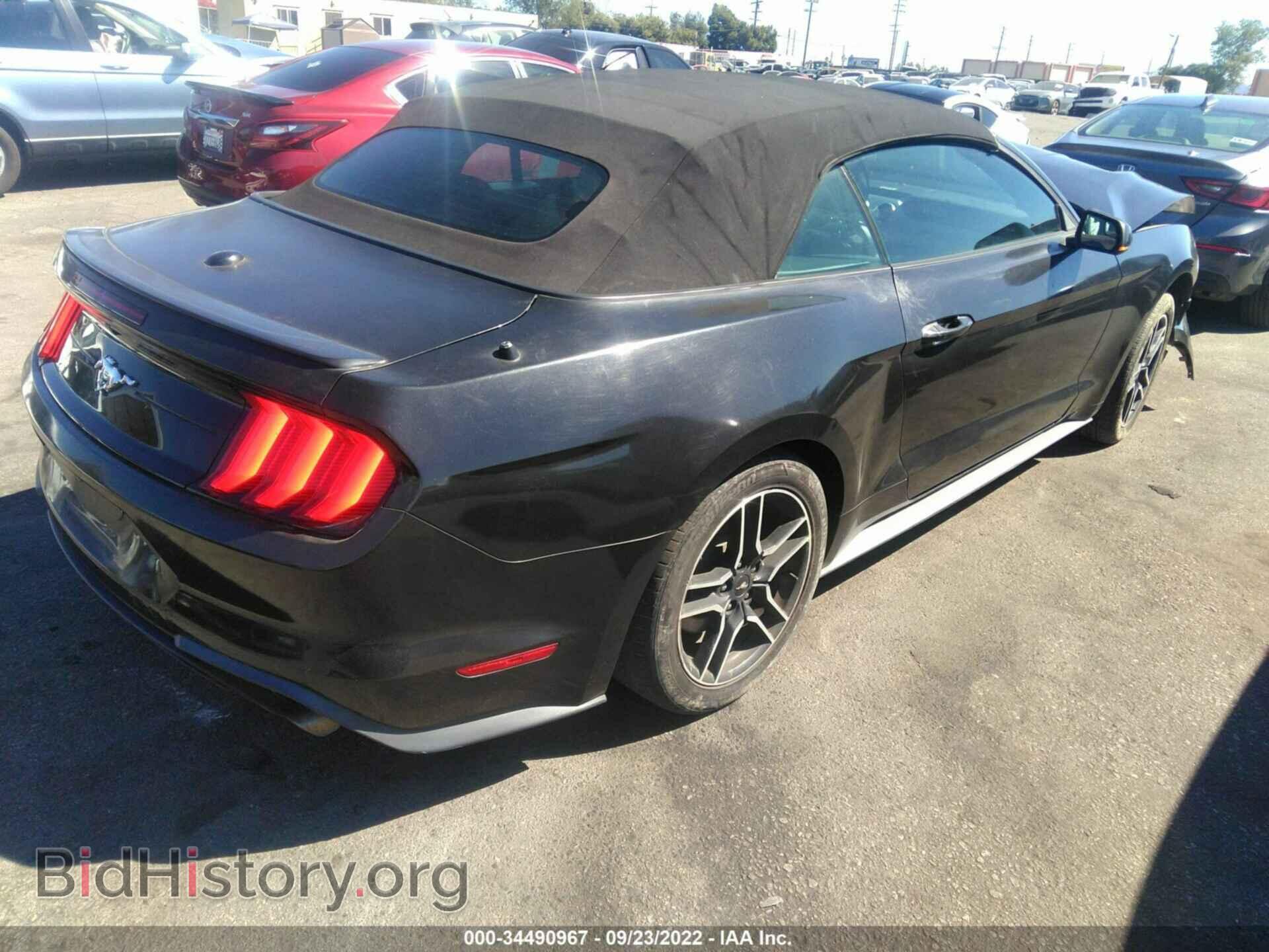 2018 FORD MUSTANG - VIN: 1FATP8UH5J5111306 - Фото 4