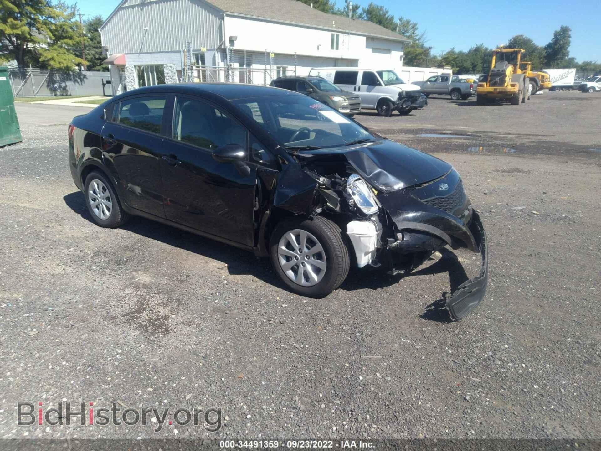 Photo KNADM4A35E6385174 - KIA RIO 2014
