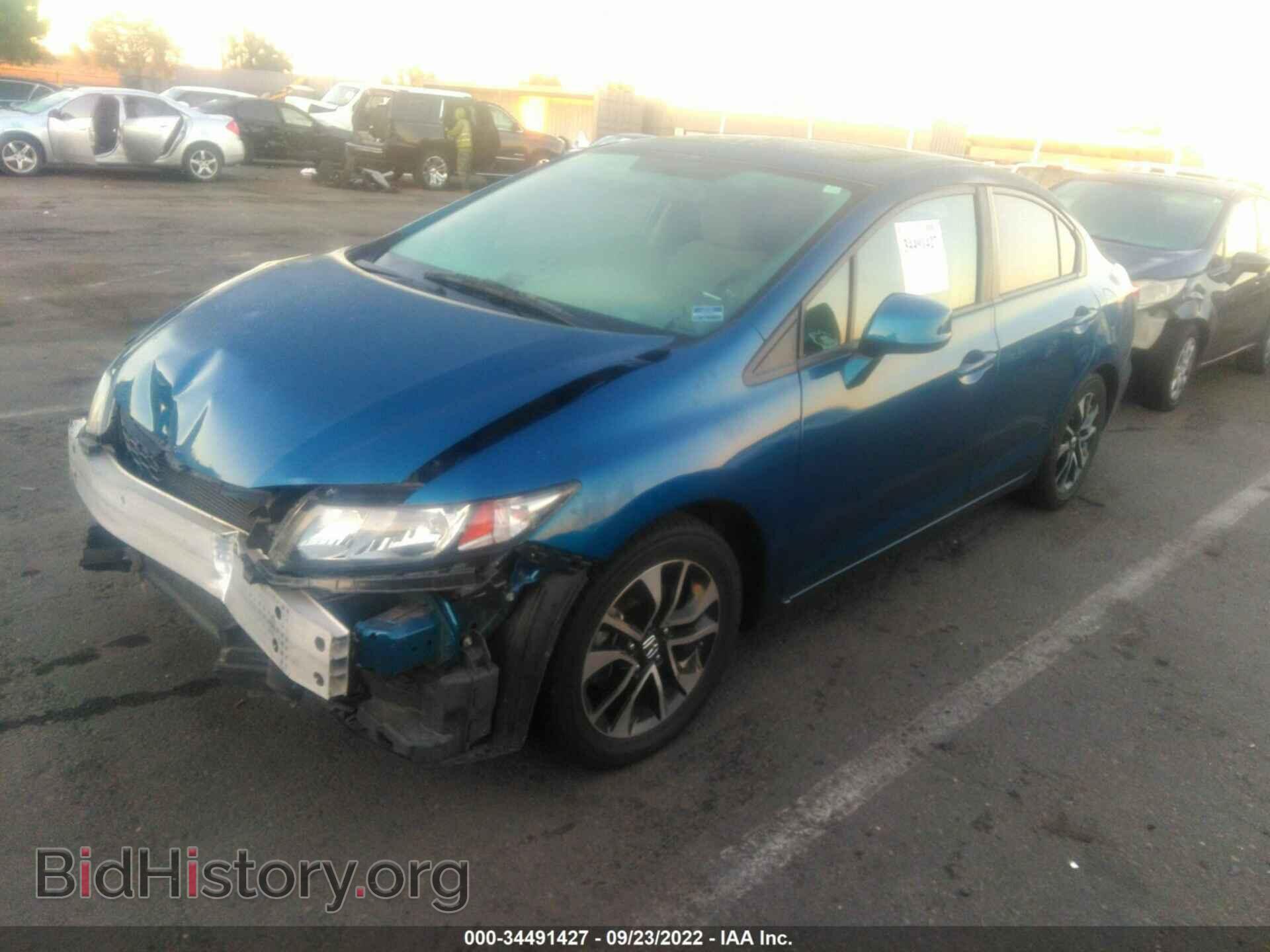 2013 HONDA CIVIC SDN - VIN: 19XFB2F84DE225290 - Фото 2