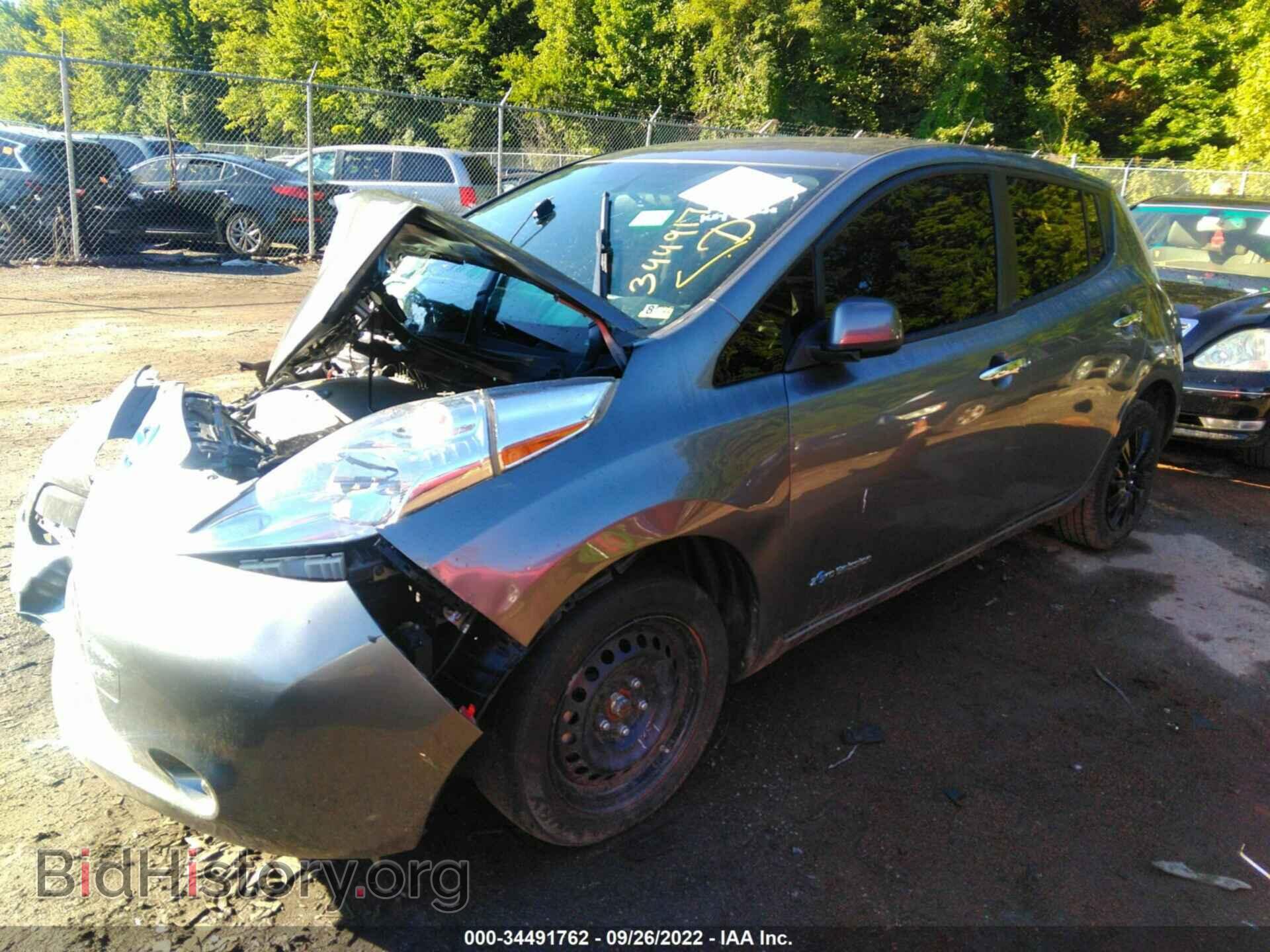 2015 NISSAN LEAF - VIN: 1N4AZ0CP0FC324775 - Фото 2